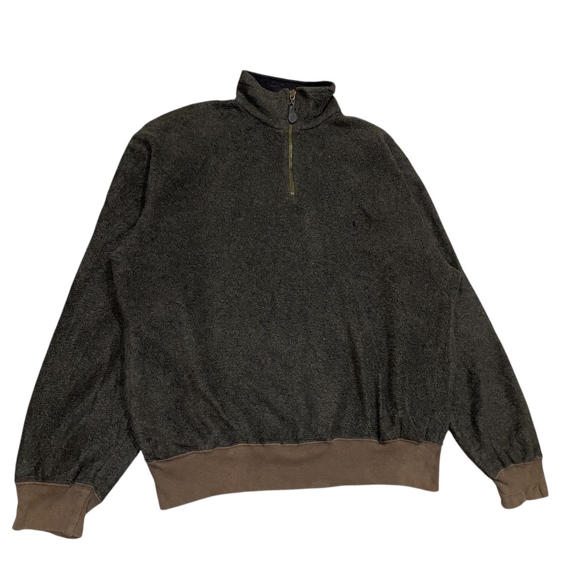 Polo Ralph Lauren Vintage Polo Ralph Lauren Fleece Quarter-Zip Pullover Size US M / EU 48-50 / 2 - 3 Thumbnail