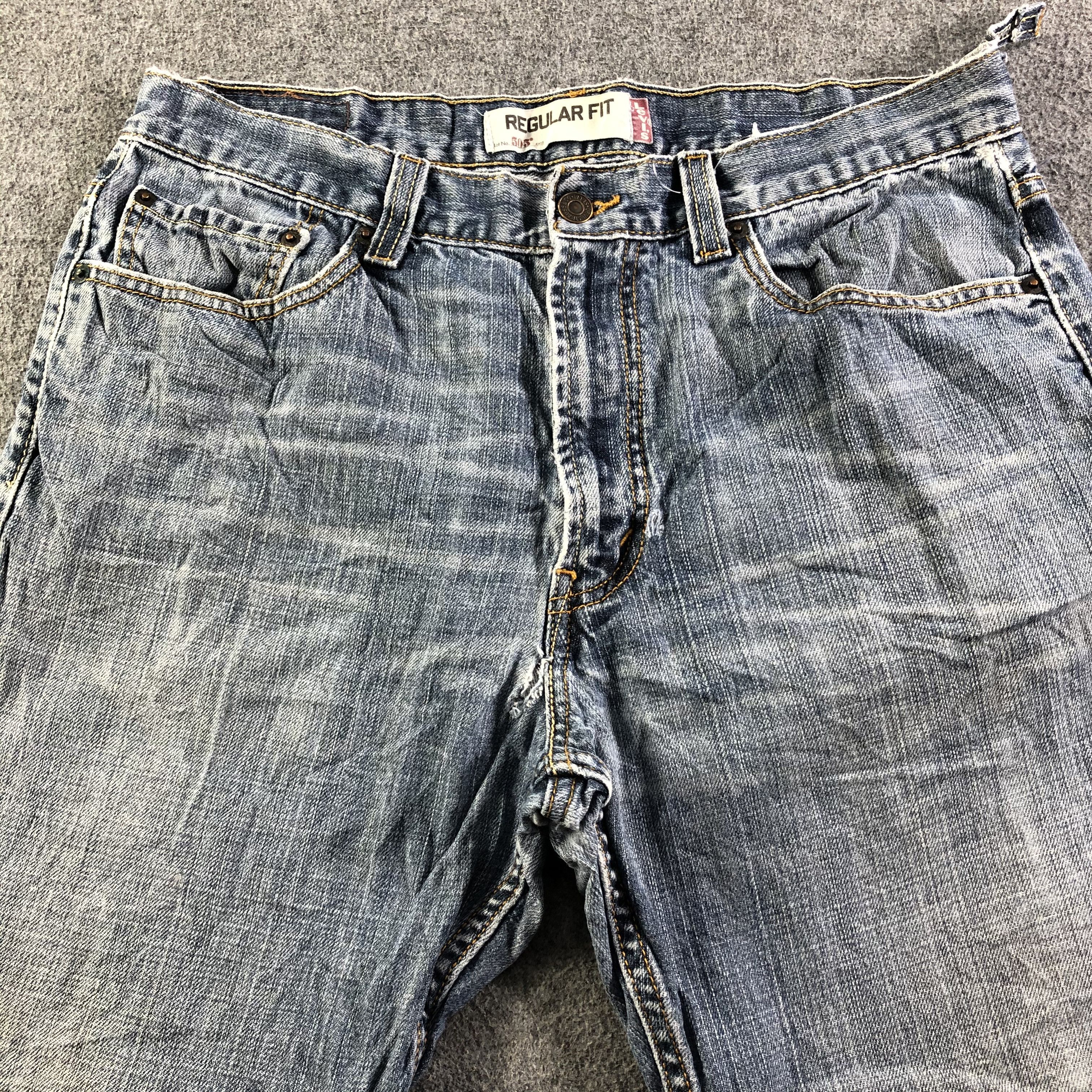 Levi's Vintage Levis 505 Jeans-J3339 Size US 35 - 3 Thumbnail