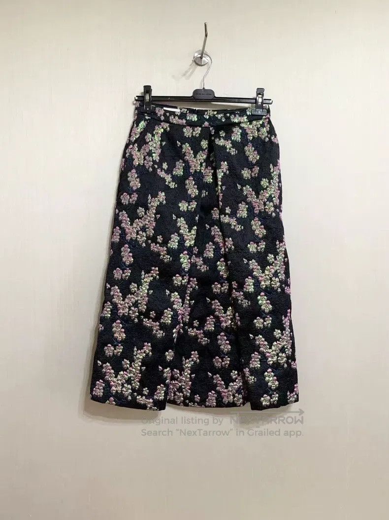 Dries Van Noten Dries Van Noten Runway-Exclusive Iridescent Jacquard Midi Size 35" - 6 Thumbnail
