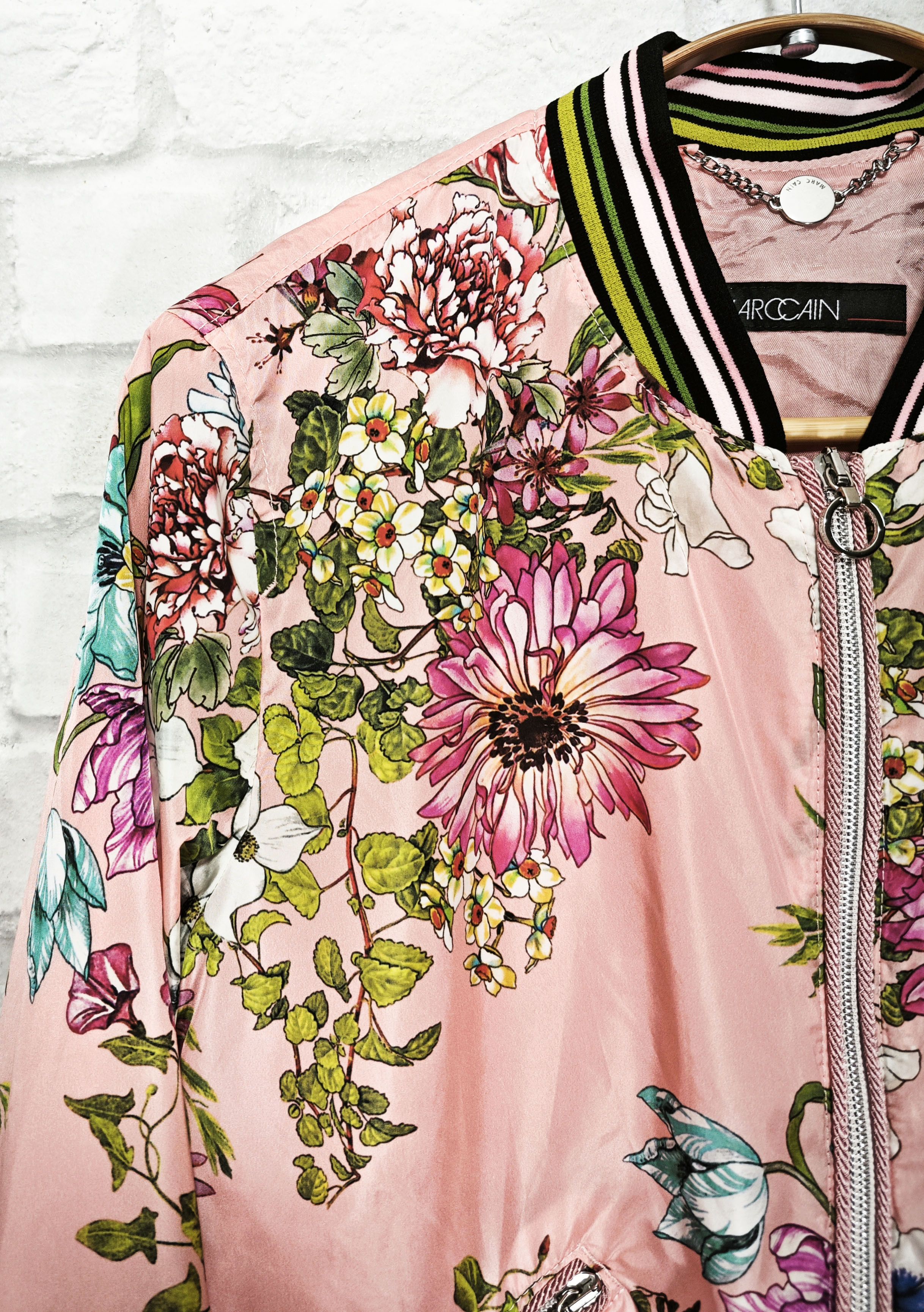 Other MARC CAIN FLORAL BOMBER JACKET SIZE 2 Size S / US 4 / IT 40 - 3 Thumbnail