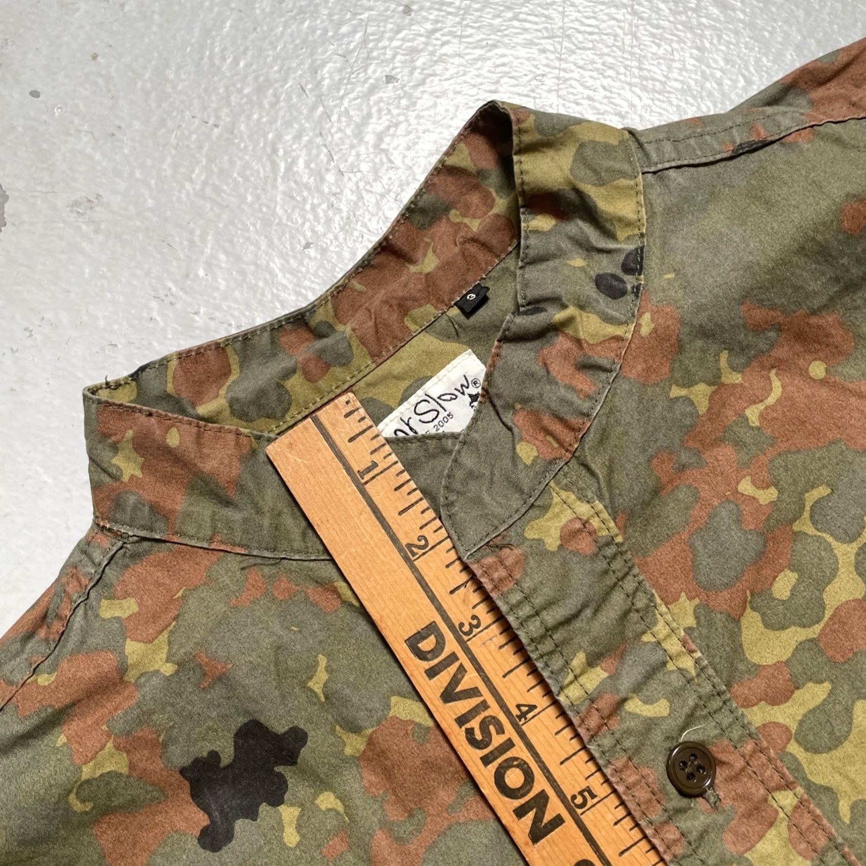 Orslow orSlow Stand Band Collar German Camo Button Military Shirt Made Japan 3 Multicolor Long Sleeve Unisex Adults Mens Womens Boys Girls 270 Size US S / EU 44-46 / 1 - 4 Thumbnail
