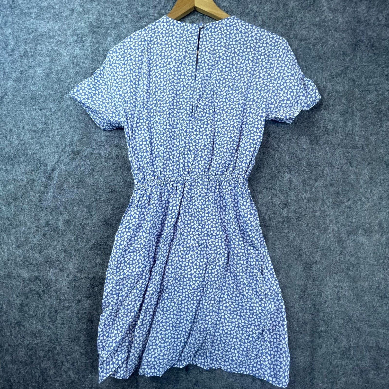 & Other Stories & Other Stories Dress Womens 4 Blue White Housewife Picnic Size S / US 4 / IT 40 - 2 Thumbnail