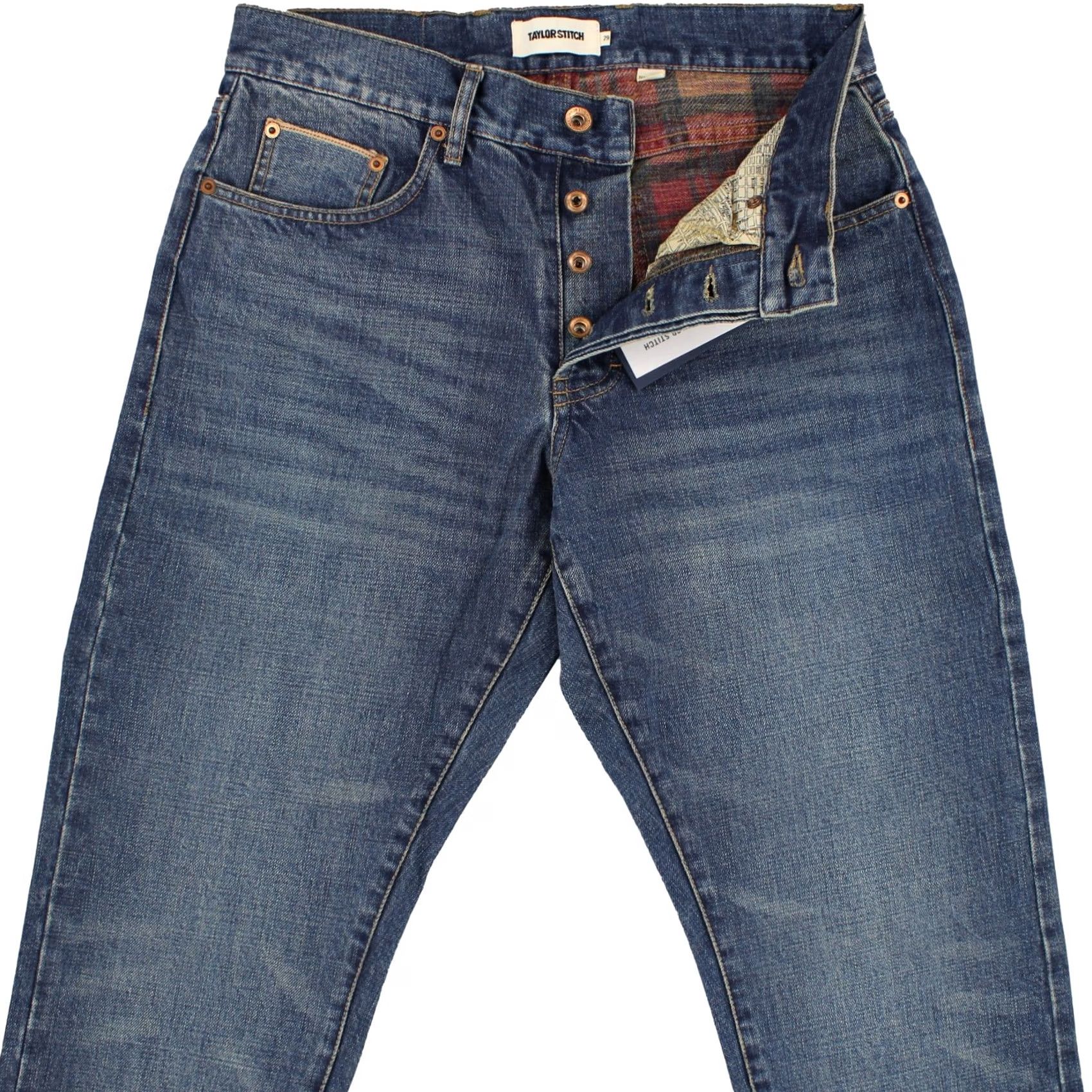 Taylor Stitch Taylor Stitch Democratic Brushed Back Jean Pants Organic Selvage Sawyer Wash 29 Mens Jeans Regular Sawyer Wash VINTAGE? Size US 29 - 3 Thumbnail