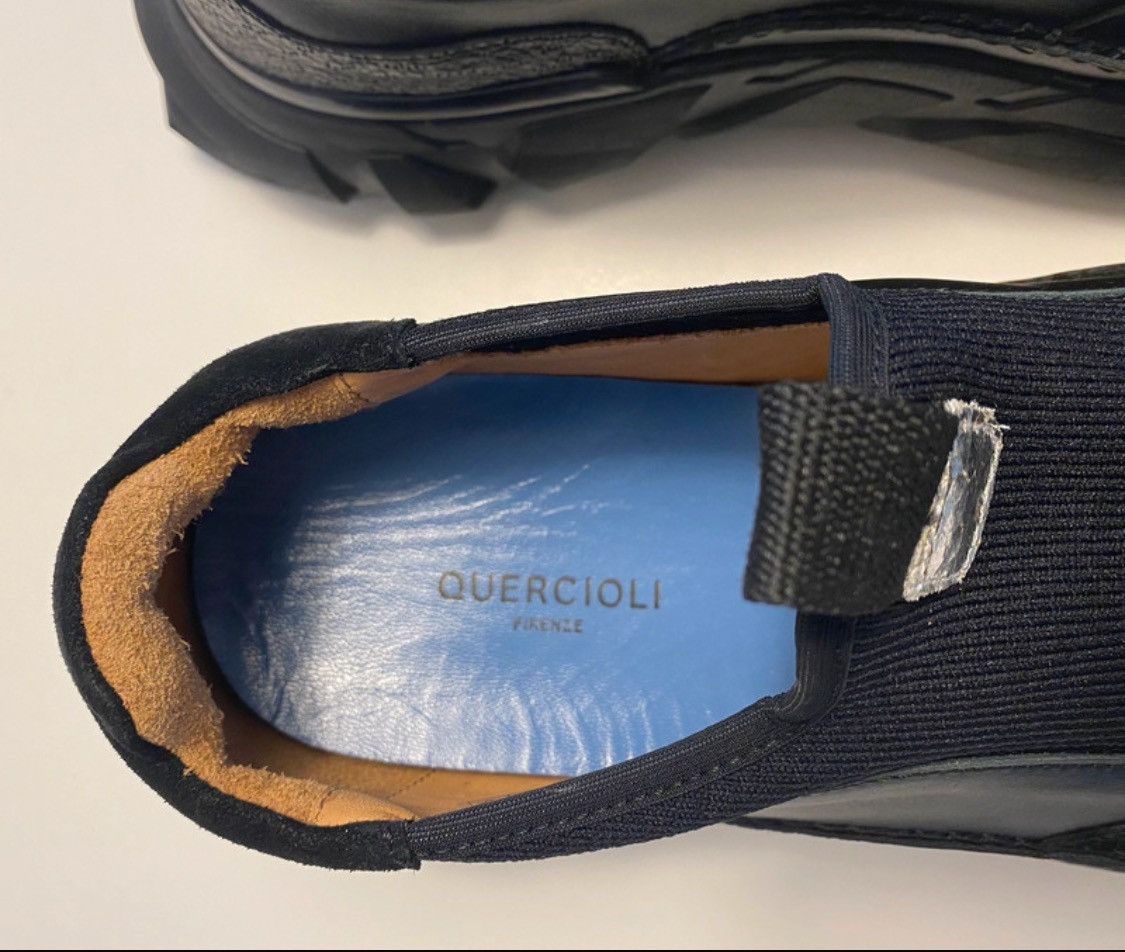 Quercioli Black slip on sneakers Size US 9.5 / EU 42-43 - 10 Thumbnail