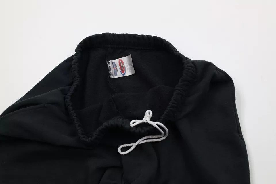 Vintage Vintage 90s Streetwear Blank Sweatpants Pants Black Size US 34 / EU 50 - 9 Thumbnail