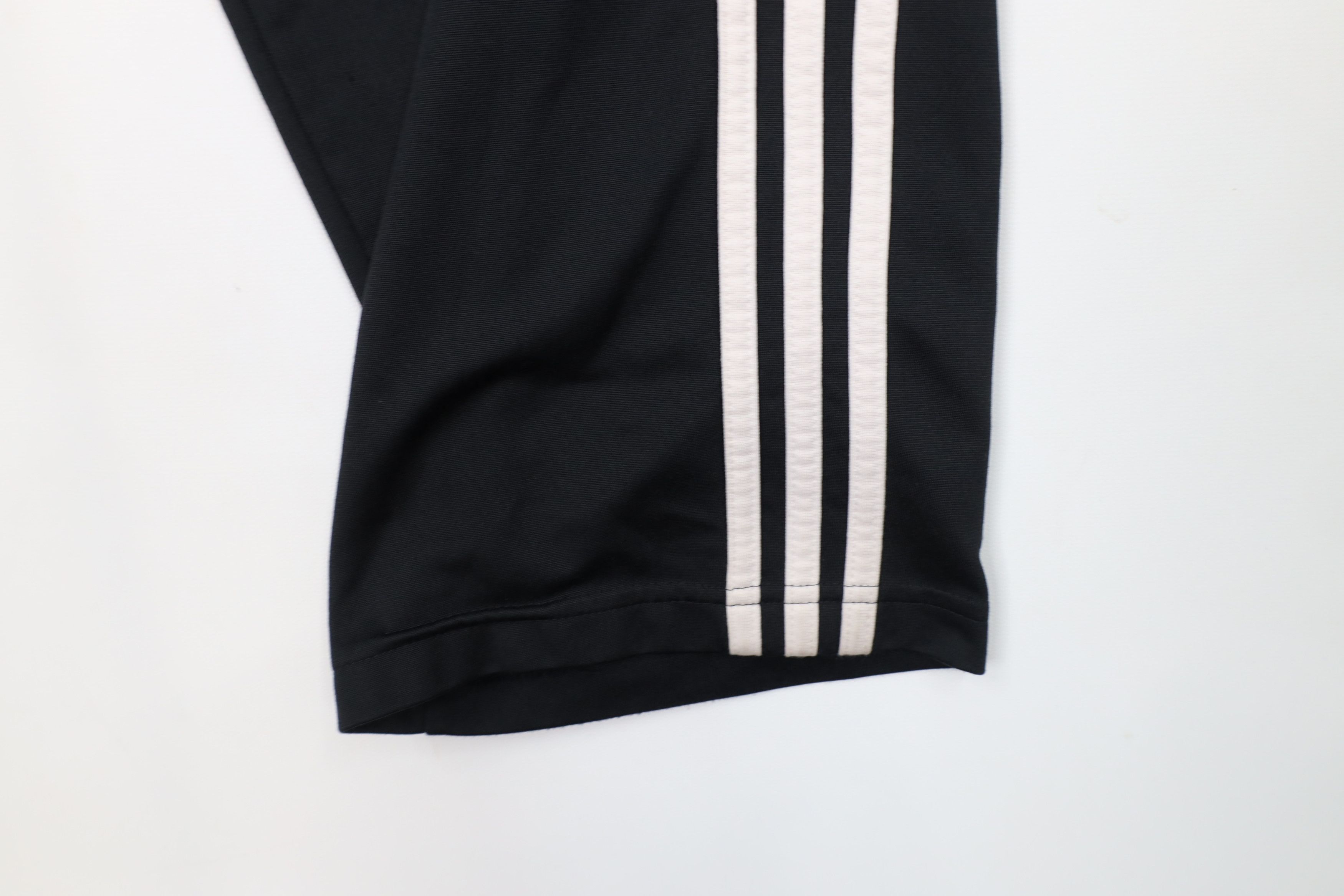 Adidas Vintage Y2K Adidas Striped Wide Leg Sweatpants Pants Black Size US 32 / EU 48 - 5 Thumbnail
