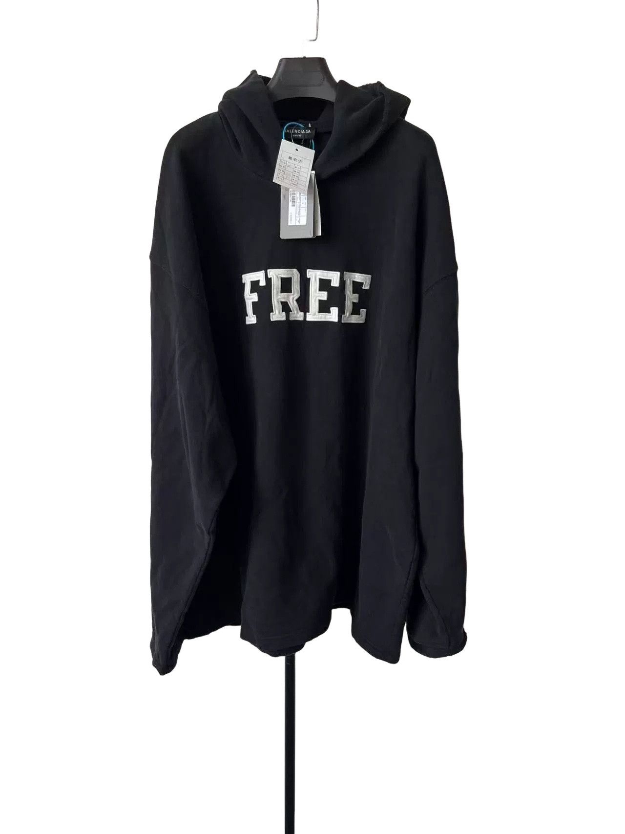 Balenciaga Balenciaga FREE Logo Hoodie Size M Size US M / EU 48-50 / 2 - 1 Thumbnail