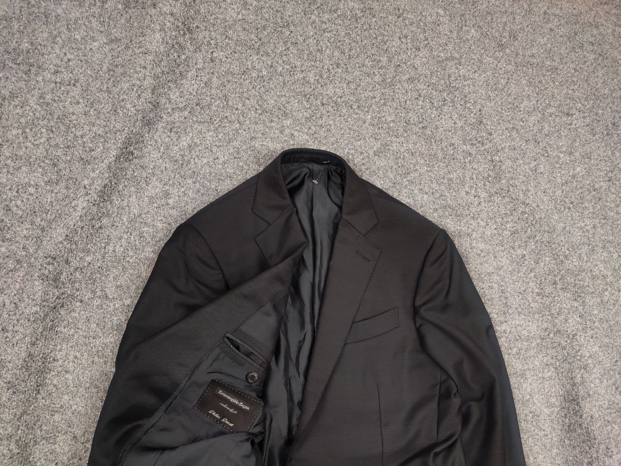Ermenegildo Zegna Ermenegildo Zegna exclusive Mila blazer Dark wool Jacket Size 50R - 1 Thumbnail
