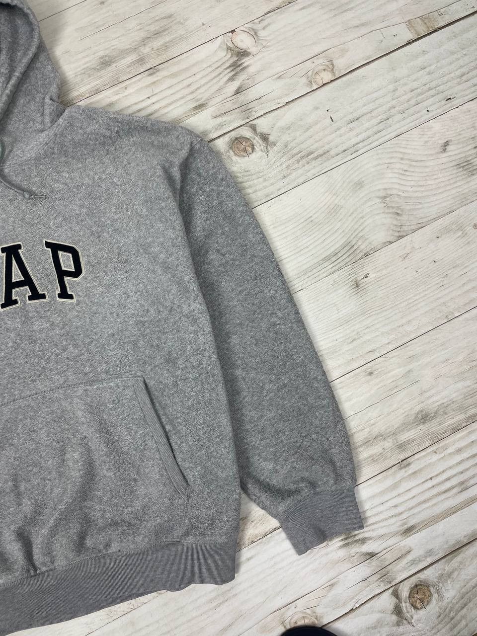 Gap Vintage GAP Fleece Hoodie 90s Big Logo Y2K Size US XL / EU 56 / 4 - 5 Thumbnail