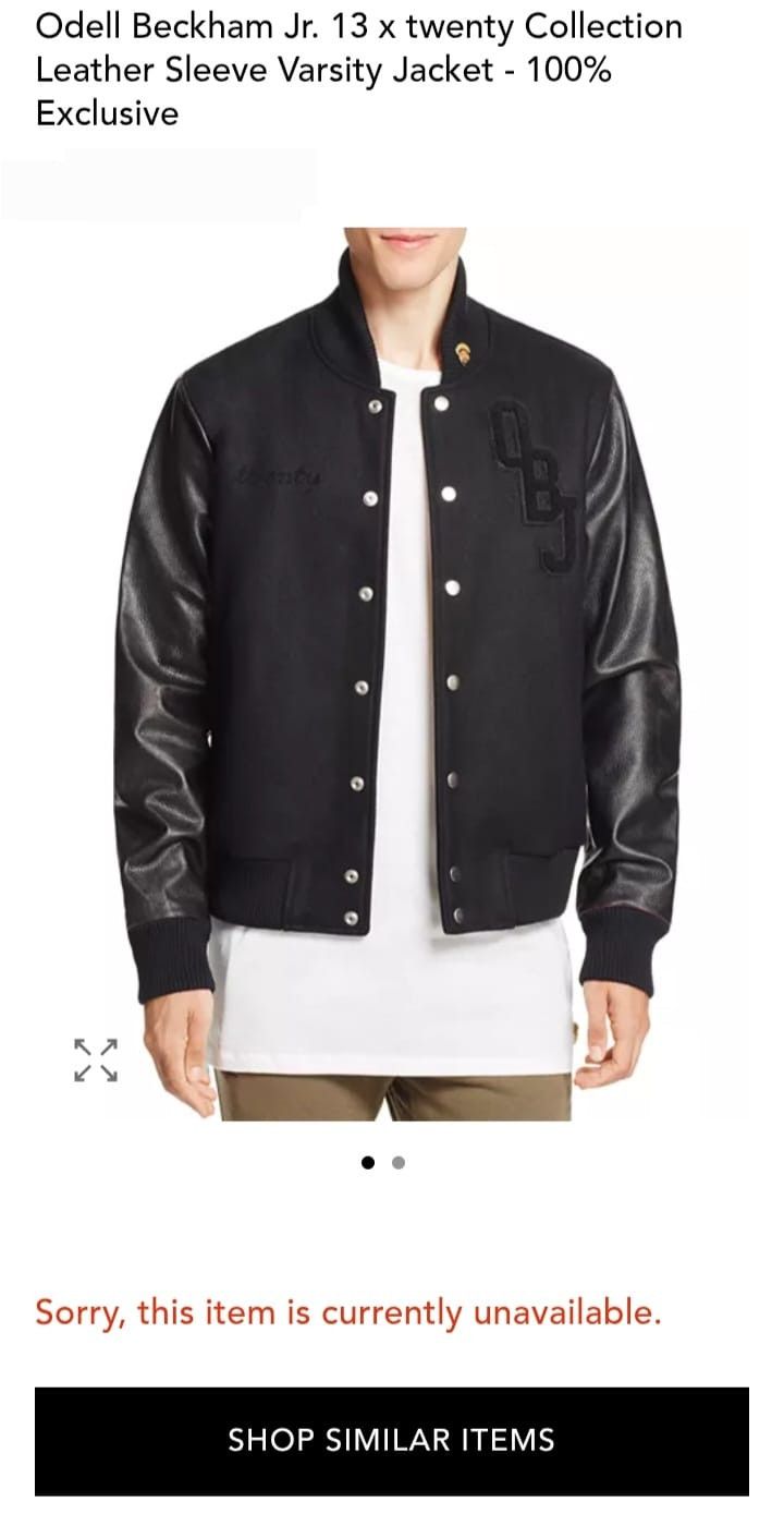 Twenty Twenty Odell Beckham Jr limited edition jacket Size US M / EU 48-50 / 2 - 4 Thumbnail