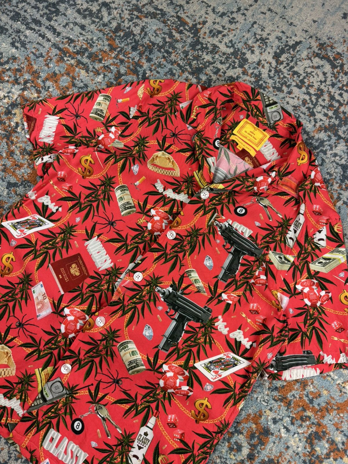 Other Nikben pablo escobar gamgsta vice city style graphic shirt Size US M / EU 48-50 / 2 - 4 Thumbnail