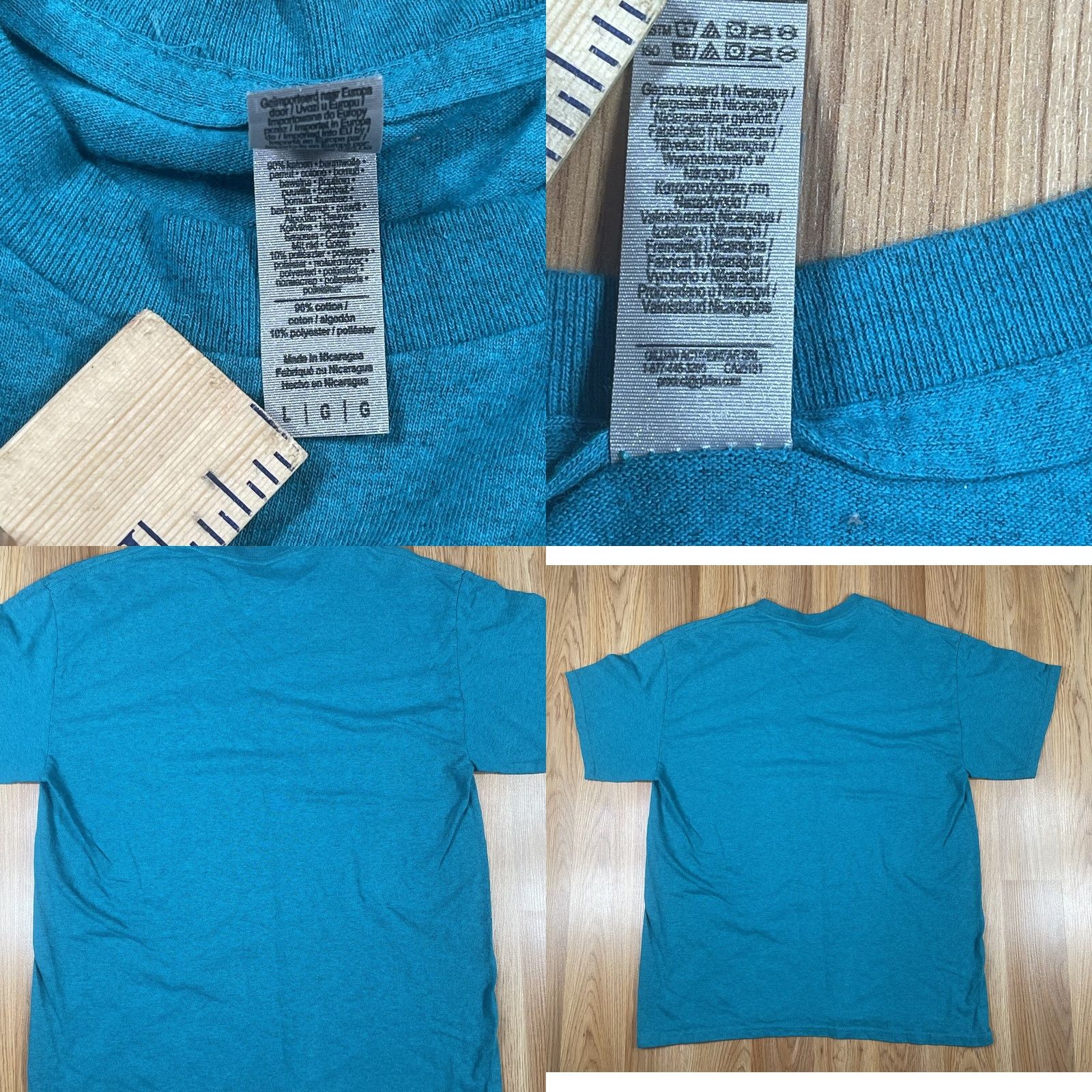 Gildan Gildan T-Shirt Adults L Large Heavy Cotton Blend Nashville Tennessee Blue Size US L / EU 52-54 / 3 - 8 Thumbnail