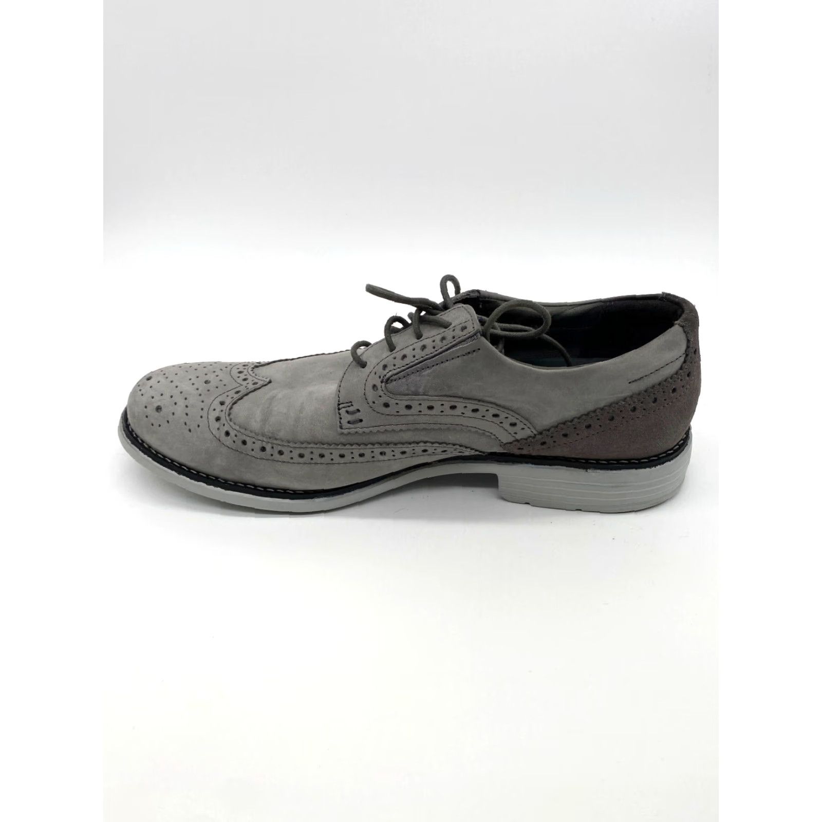 Rockport Rockport Oxford Wingtips Men's 11 Gray Suede Lace Up Casual Shoe Size US 11 / EU 44 - 7 Thumbnail