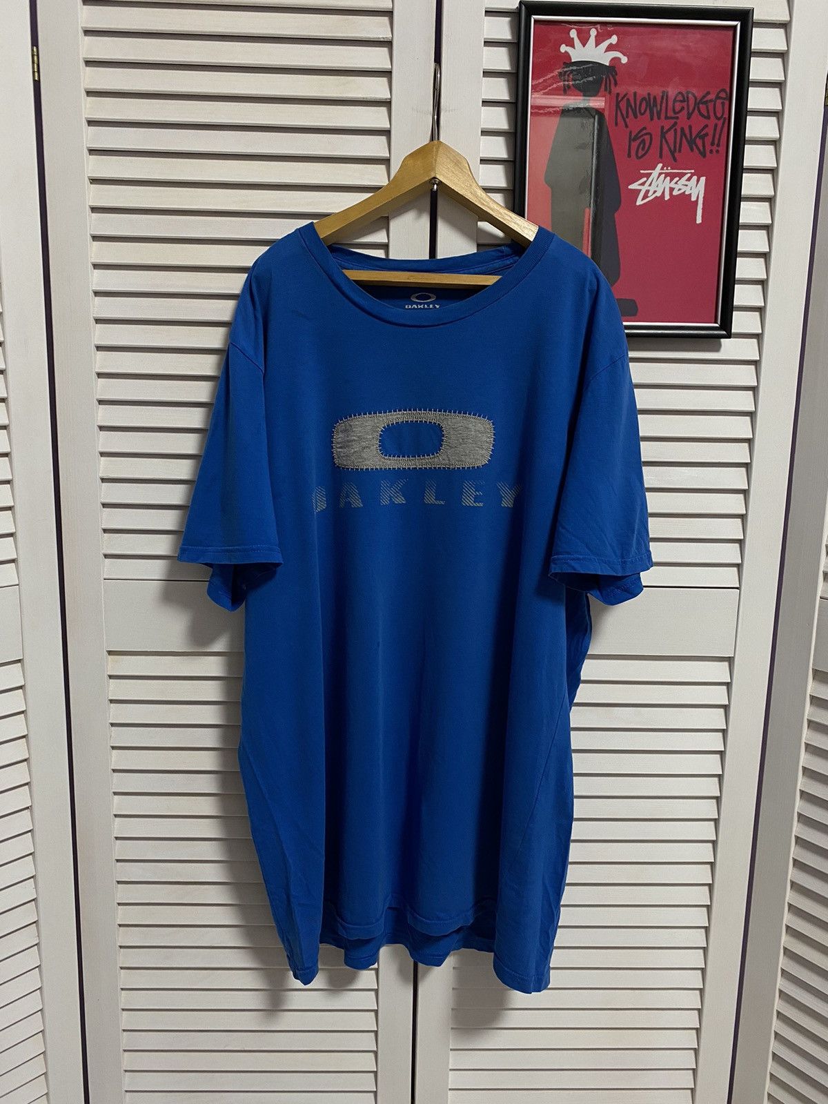 Japanese Brand × Oakley T-Shirt Tee Oakley Big Brand Logo Size US XL / EU 56 / 4 - 1 Thumbnail