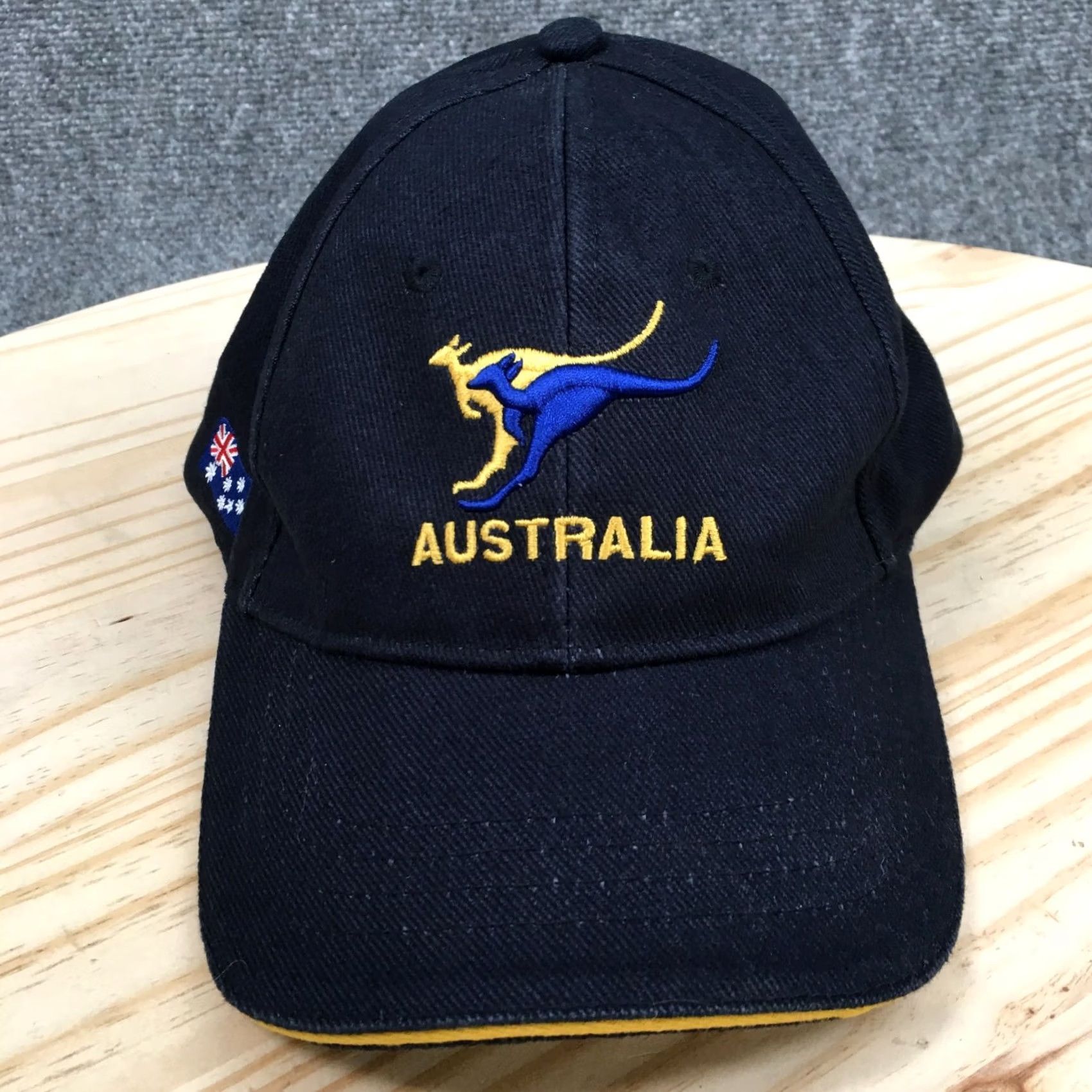 Logo 7 Australia Unbranded Cap Baseball Unisex Blue OS Adjustable Curved Brim Logo Size ONE SIZE - 2 Thumbnail