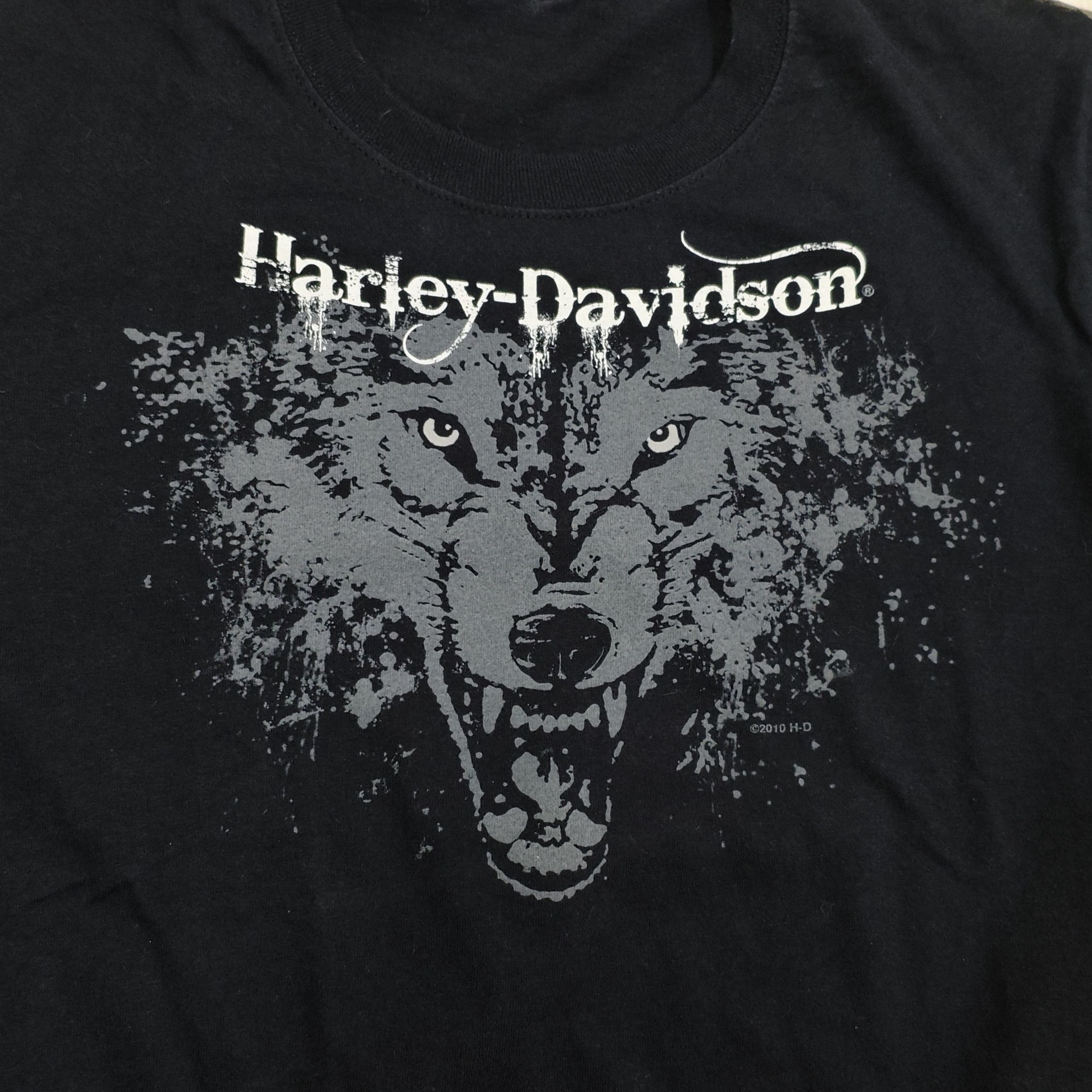 Harley Davidson HARLEY DAVIDSON Wolf Chicago Illinois Biker Tee Size US S / EU 44-46 / 1 - 6 Thumbnail