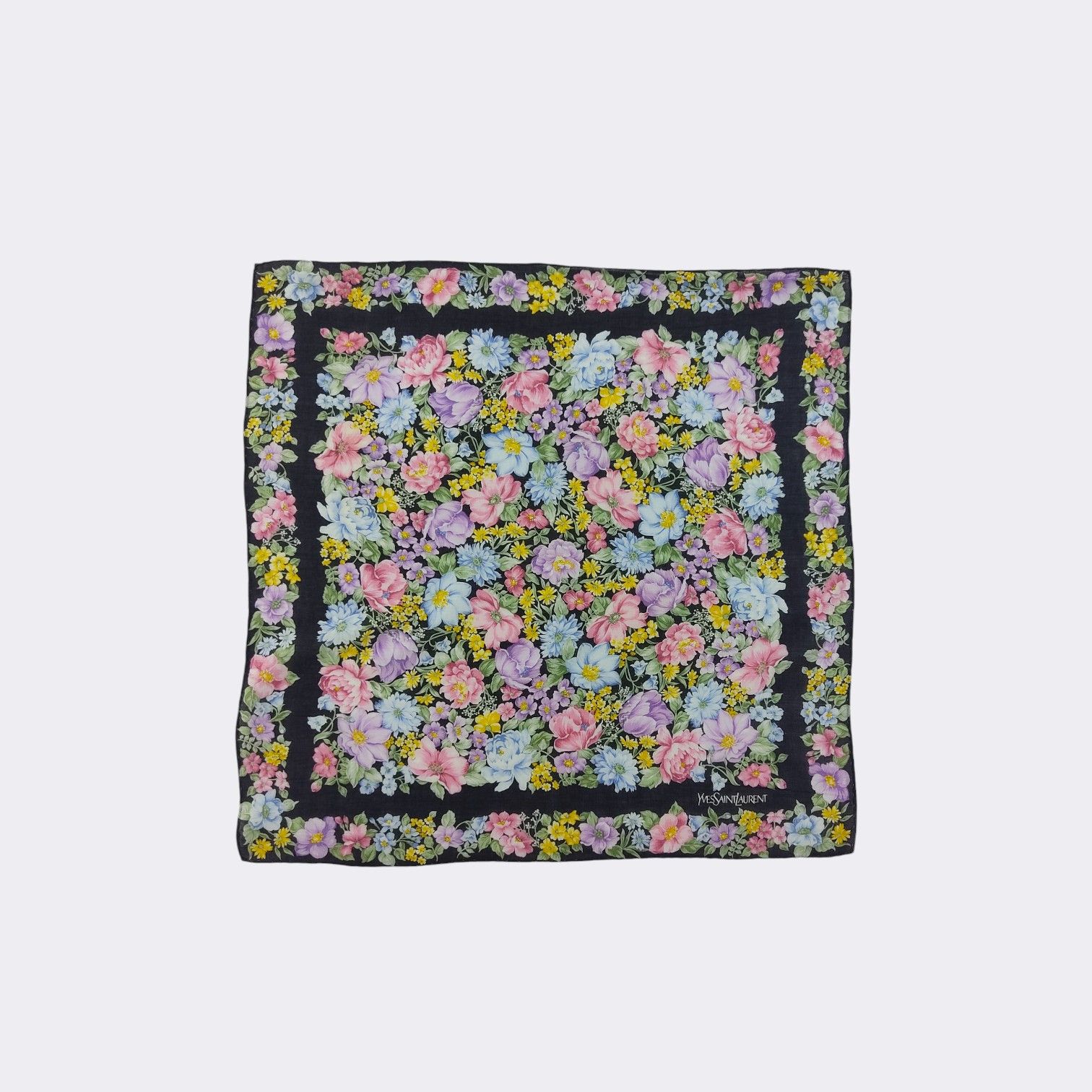 Yves Saint Laurent Vintage Yves Saint Laurent Handkerchief Neckerchief H032M Size ONE SIZE - 2 Thumbnail