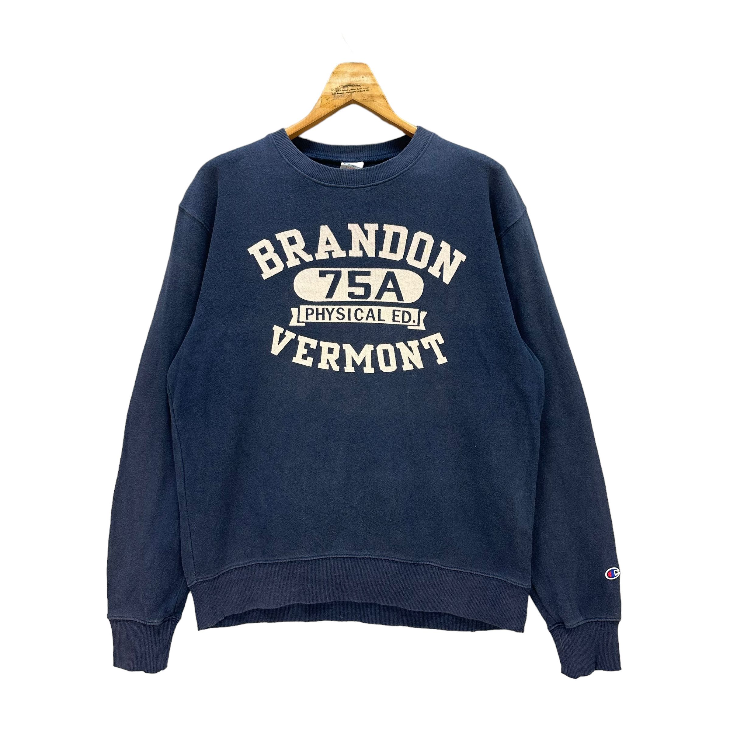 Champion CHAMPION BRANDON VERMONT BIG LOGO SWEATSHIRT #8570-015 Size US XL / EU 56 / 4 - 1 Thumbnail