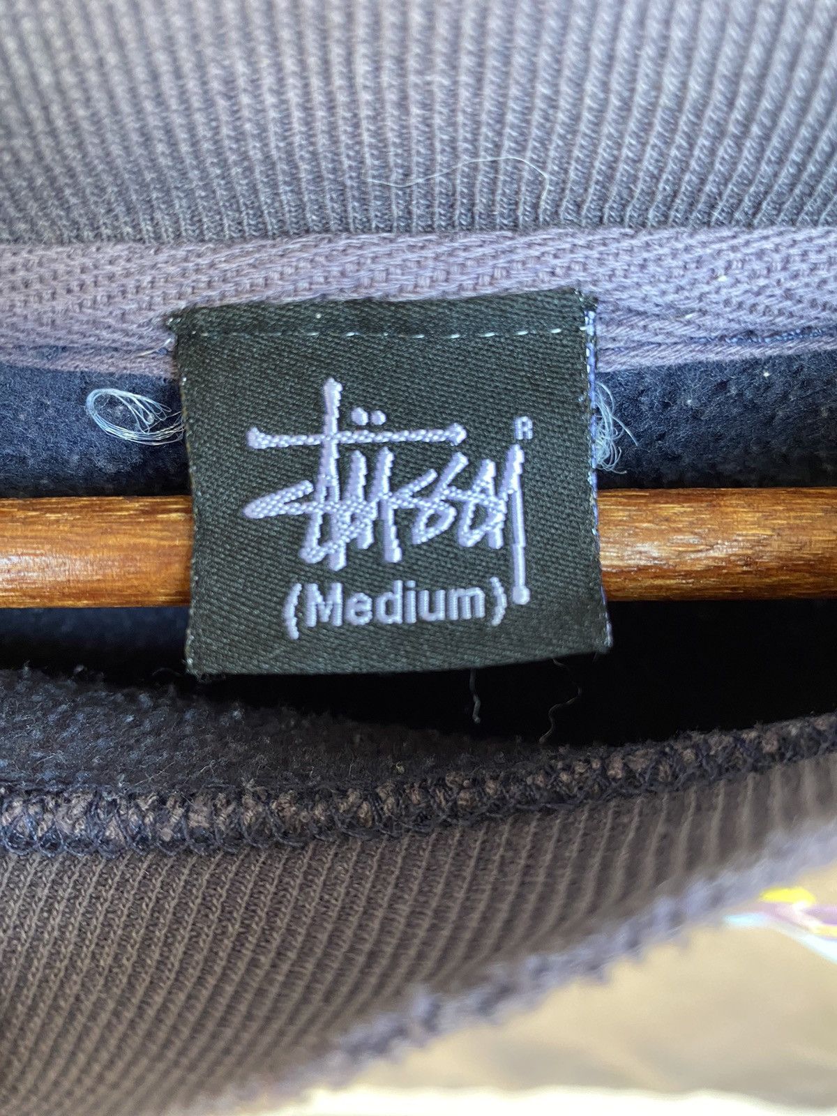 Stussy × Vintage Vintage Stussy Spellout Pullover Jumper Crewneck Made In USA Size US M / EU 48-50 / 2 - 9 Thumbnail