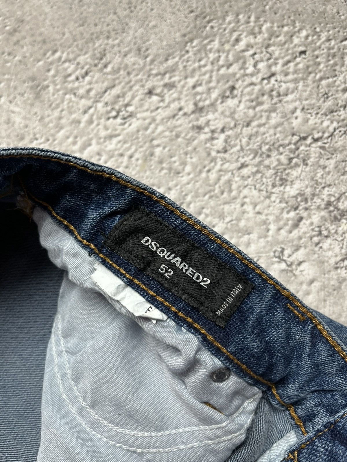 Dsquared2 Dsquared2 Slim Fit Skinny Jeans Blue Denim Made in Italy 52 Size US 34 / EU 50 - 11 Thumbnail
