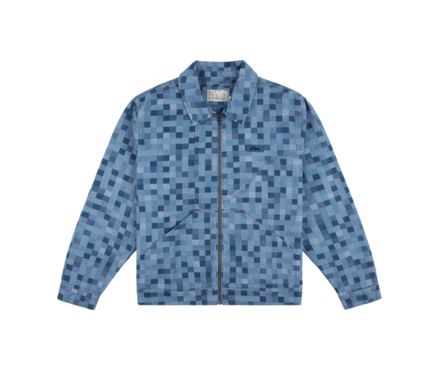 image of Dime Denim Twill Jacket Pixel Blue • L, Men's (Size Large)