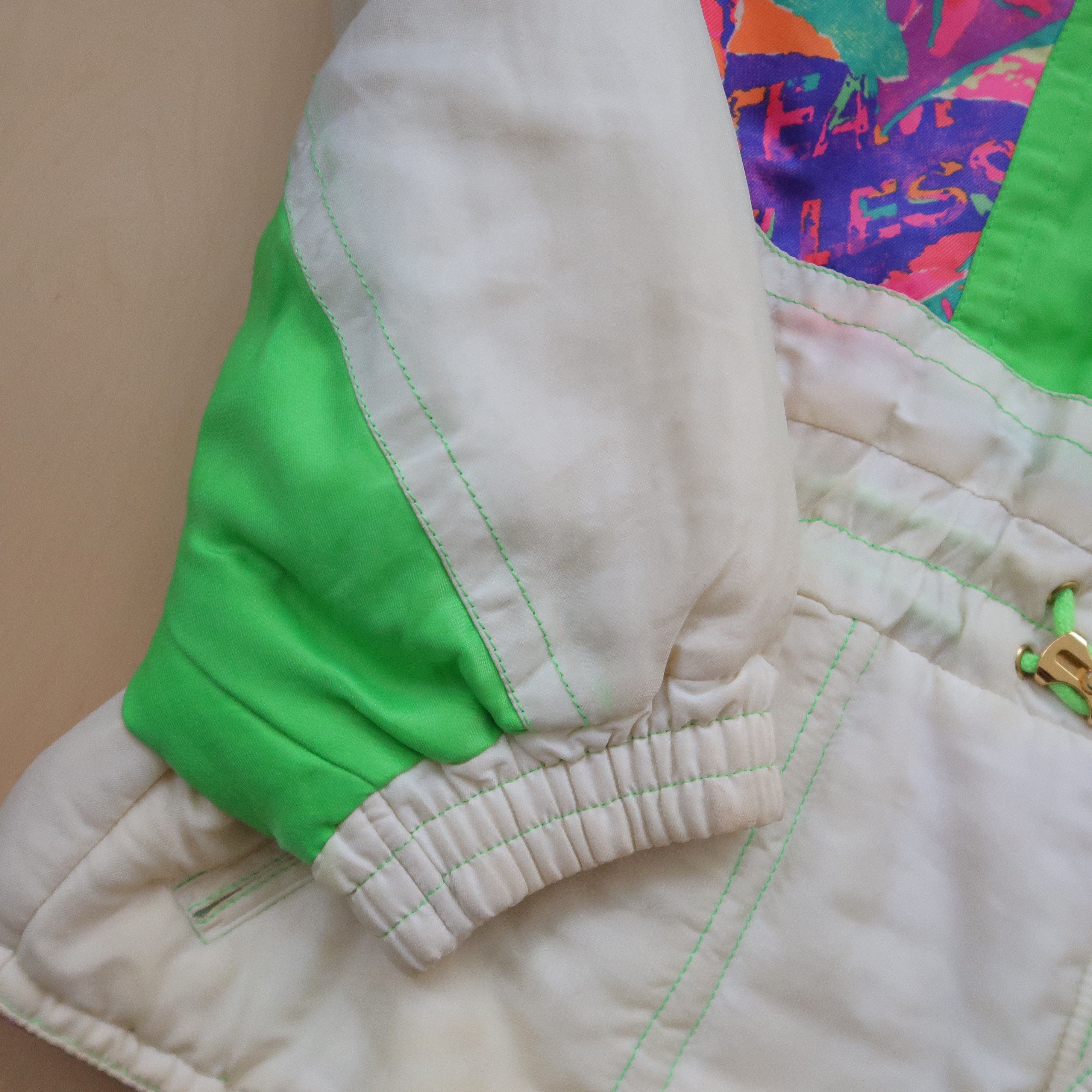 Hysteric Glamour Vintage 90s Hysteric Glamour Ellese Champion Panelled Jacket Size US L / EU 52-54 / 3 - 19 Thumbnail
