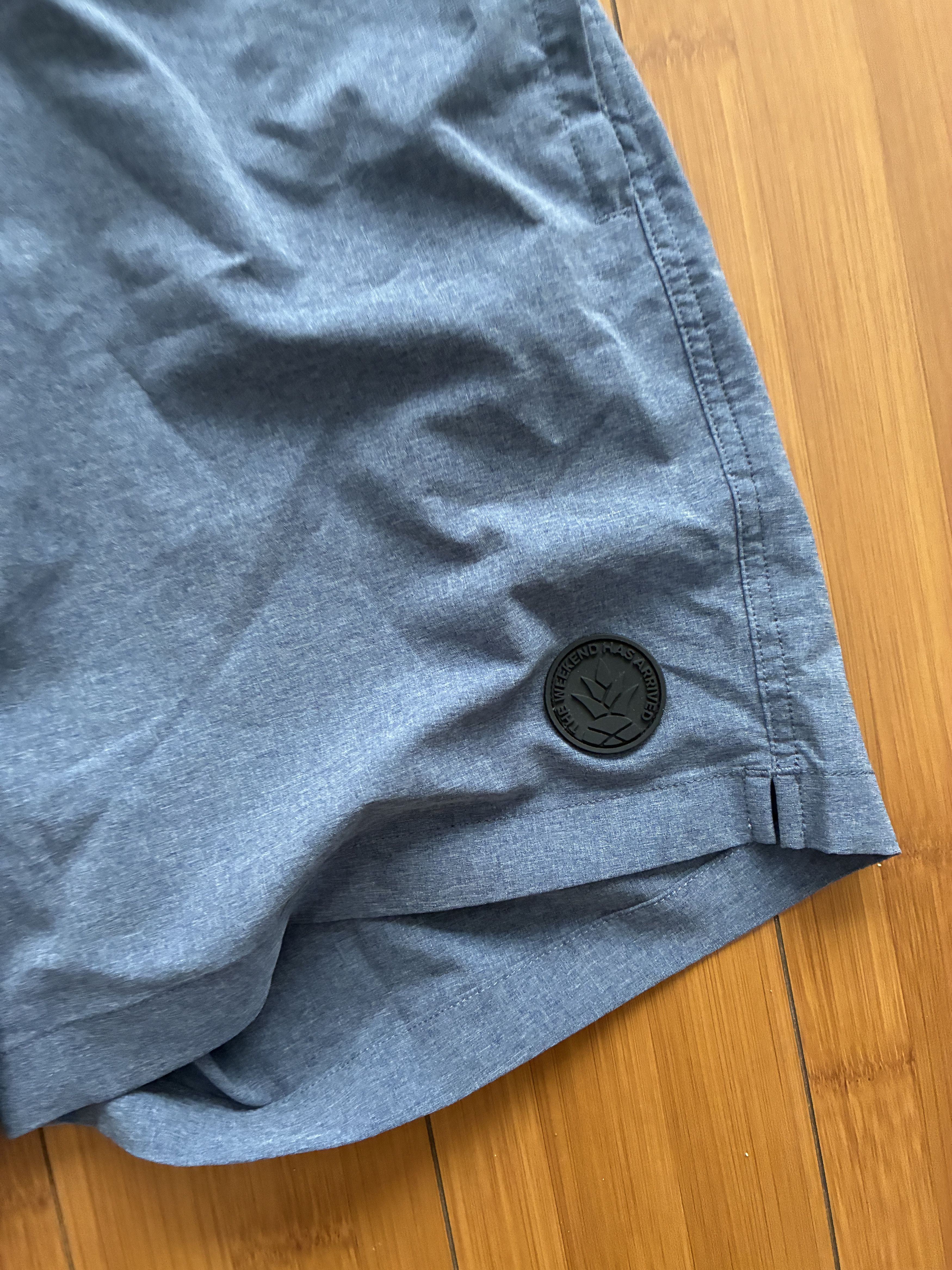 Chubbies Chubbies 5.5 Inseam Gray Blue Shorts Large Men's Size US 34 / EU 50 - 2 Thumbnail