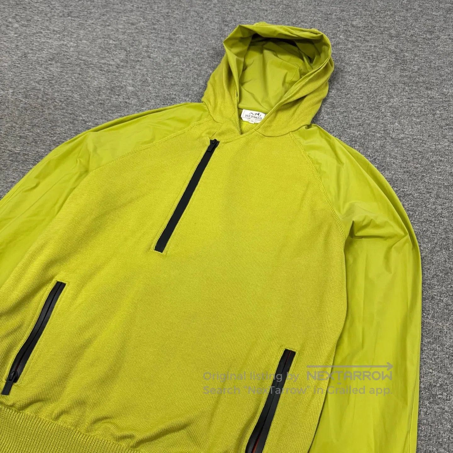 Hermes Hermes Zipper, wool knit hooded hoodie| Size US XXL / EU 58 / 5 - 3 Thumbnail