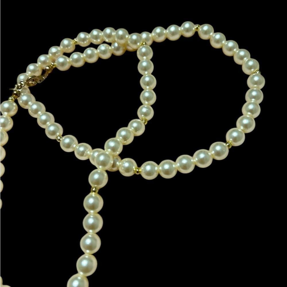 Designer Pearl Necklace Size ONE SIZE - 1 Thumbnail