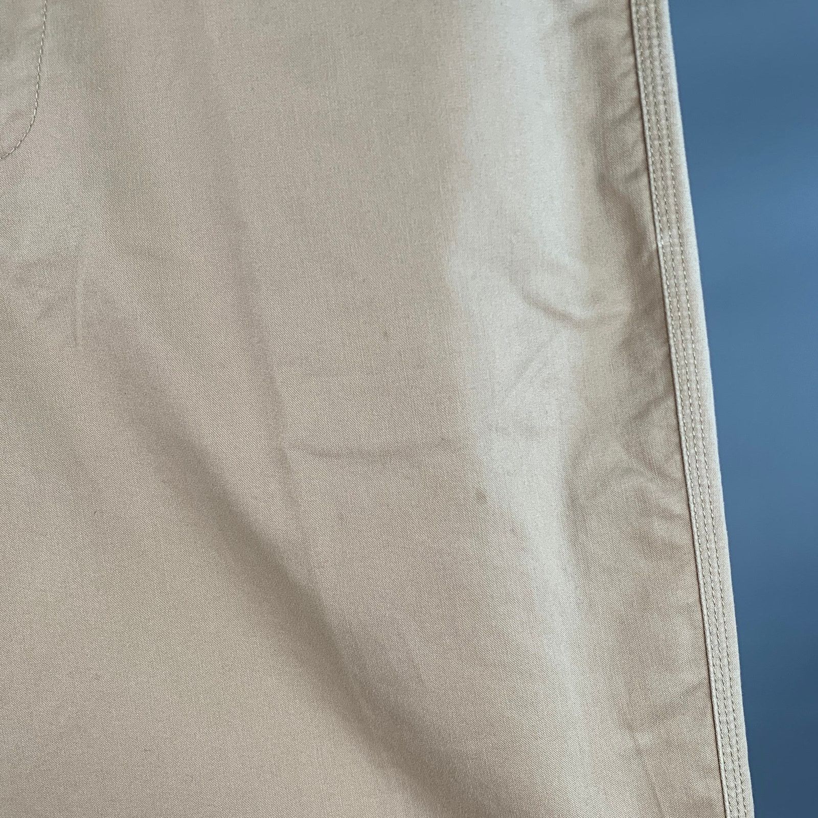 JW Anderson JW ANDERSON Tan Cotton Tapered Flat Front Zip Fly Casual Size US 40 / EU 56 - 8 Thumbnail