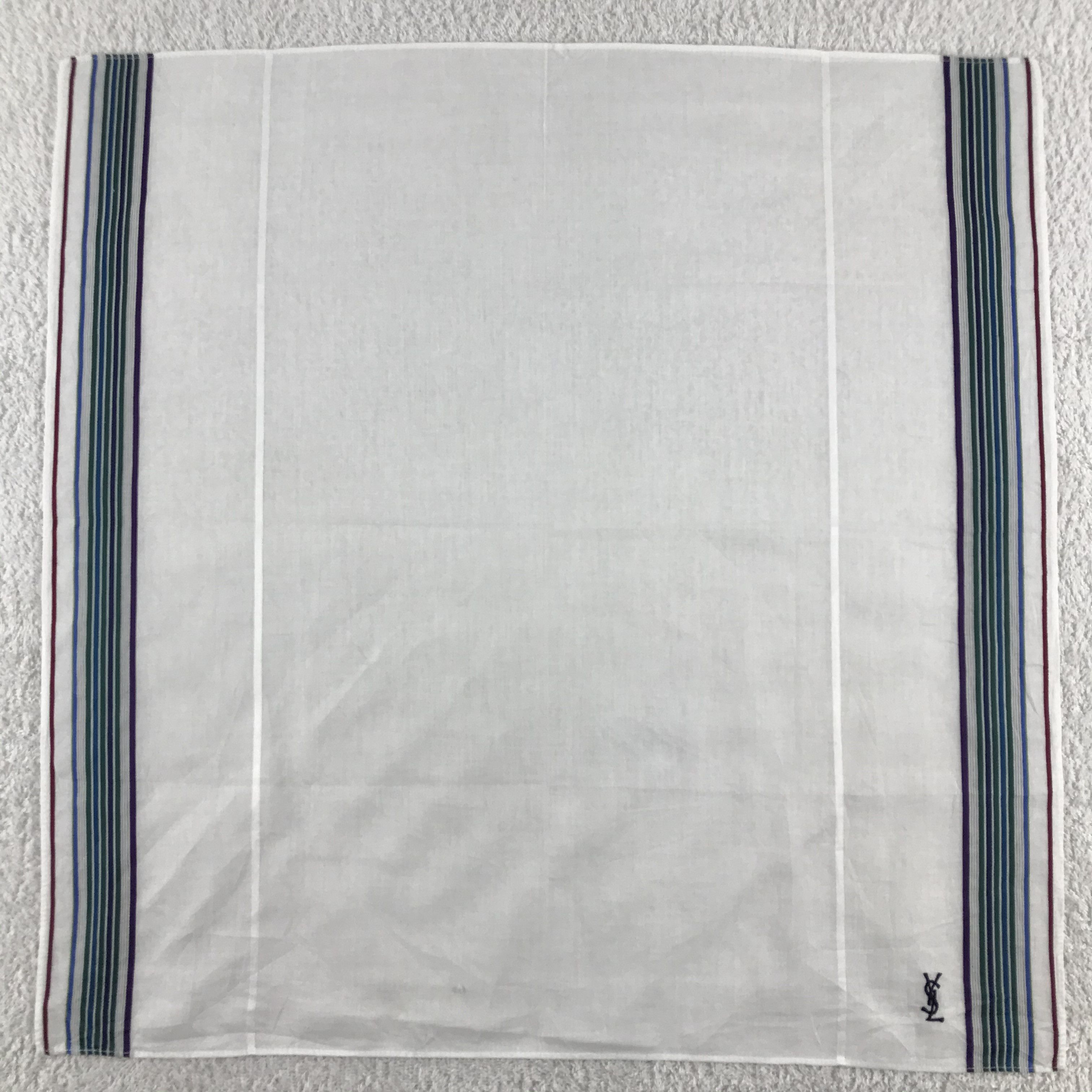Vintage × Yves Saint Laurent Yves Saint Laurent Bandana / Handkerchief /Neckerchief -S051 Size ONE SIZE - 1 Thumbnail
