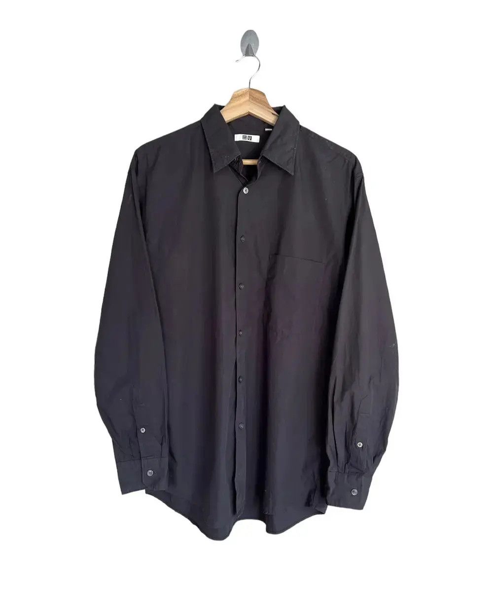 Christophe Lemaire Japanese Brand Uniqlo X Christophe Lemaire Plain Shirt Size US L / EU 52-54 / 3 - 1 Thumbnail