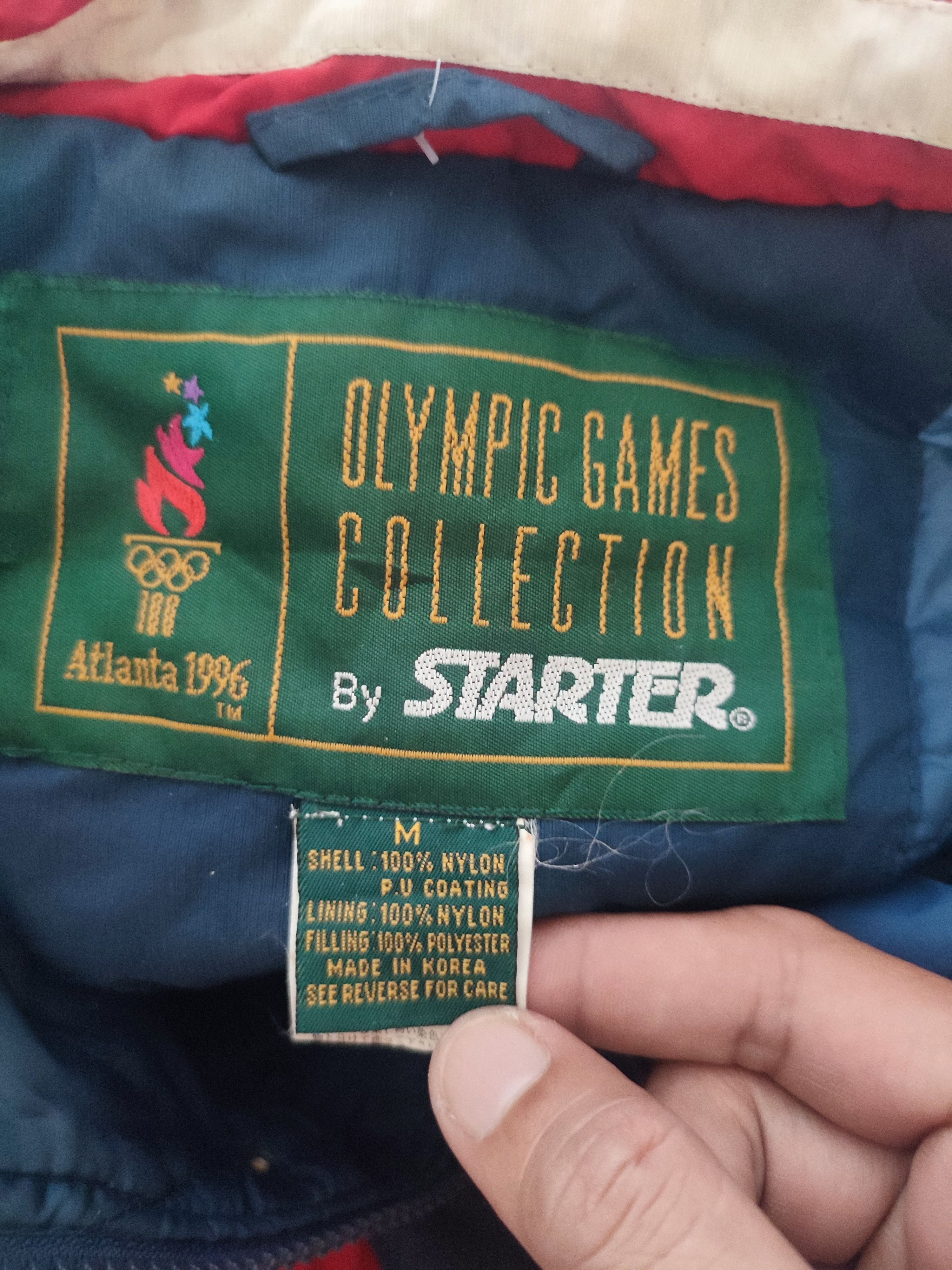 Starter × USA Olympics × Vintage 🔥STEALS🔥Very Rare Vintage Starter Olympic Atlanta Jacket Size US M / EU 48-50 / 2 - 6 Thumbnail
