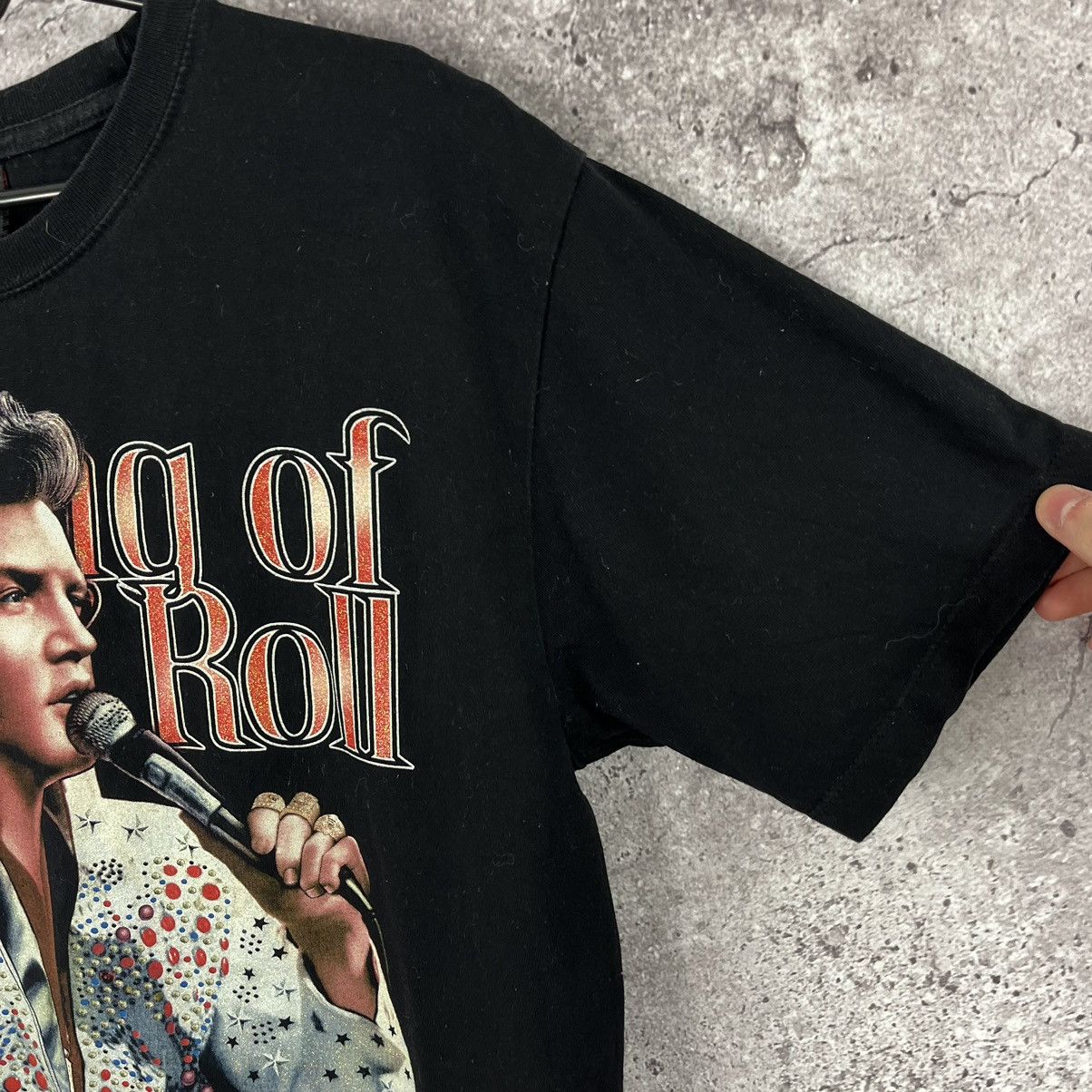 Band Tees × Vintage Rock Tees Vintage Elvis Presley Double Big Logo Size L Size US L / EU 52-54 / 3 - 5 Thumbnail