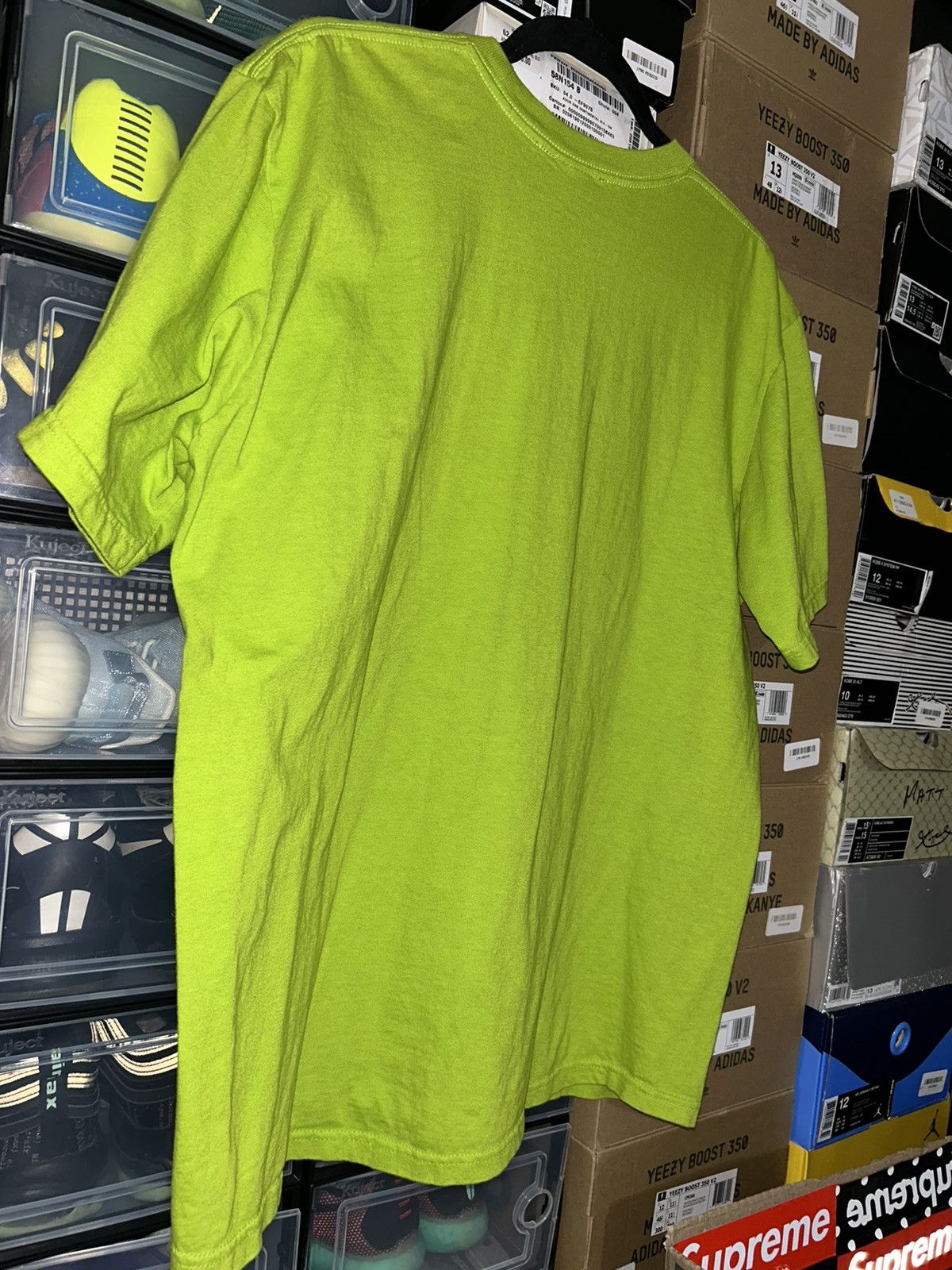 Supreme Supreme AKIRA Arm Tee Lime FW17 size Medium VNDS Size US M / EU 48-50 / 2 - 7 Thumbnail