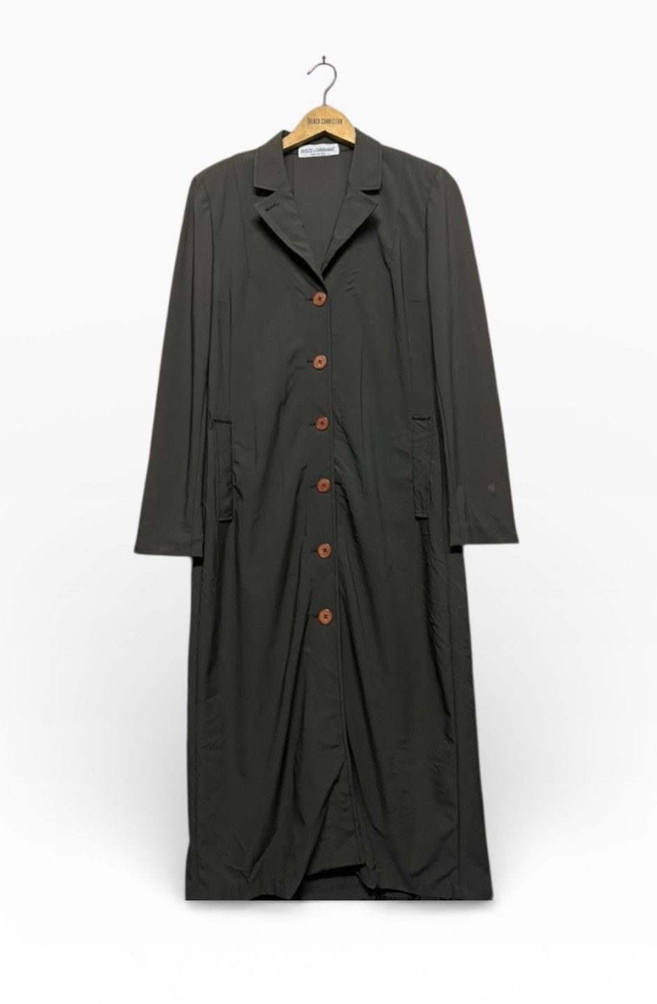 Dolce & Gabbana Vtg🔥1998 Archival Dolce & Gabbana Buttoned Long Jacket Size US S / EU 44-46 / 1 - 1 Thumbnail