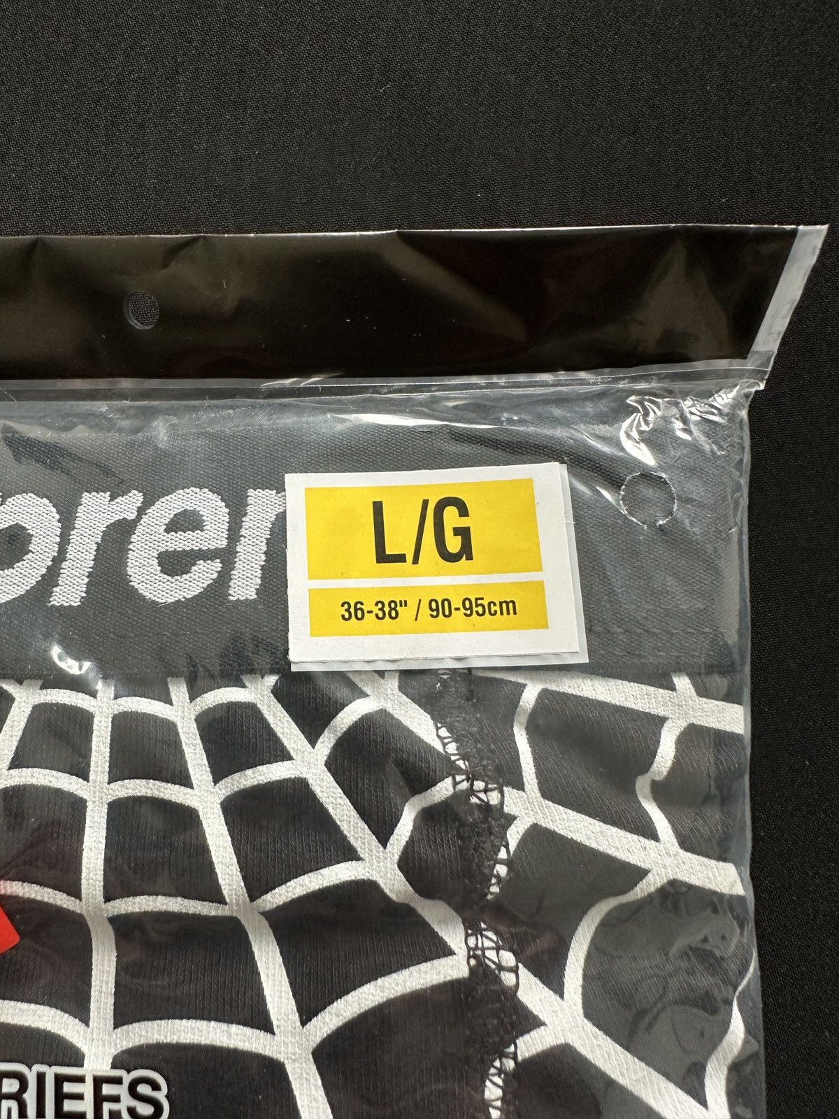 Hanes × Supreme Supreme x Spiderman x Hanes Boxers Black Size 34 - 3 Thumbnail