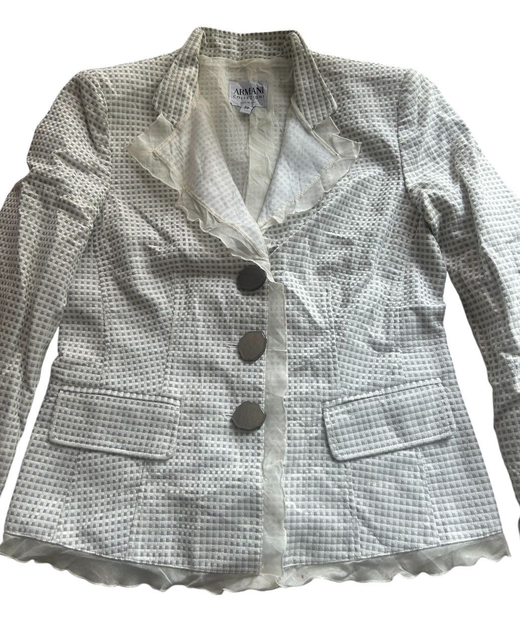 Armani × Armani Collezioni Armani blazer jacket Size XS / US 0-2 / IT 36-38 - 3 Thumbnail