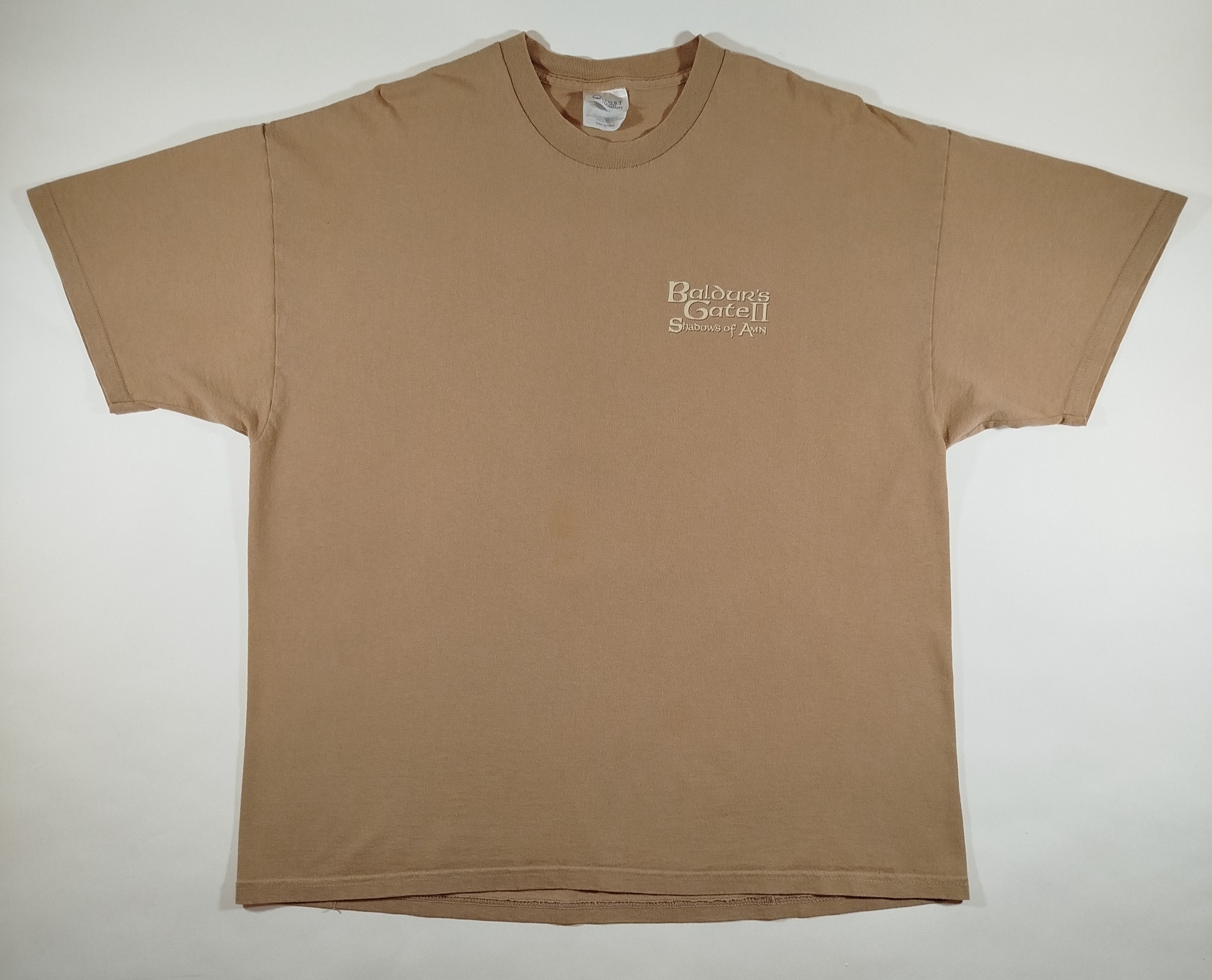 Vintage Vintage 2000 Baldurs Gate II Shadows Of Amn Promo T shirt xl Size US XL / EU 56 / 4 - 2 Thumbnail