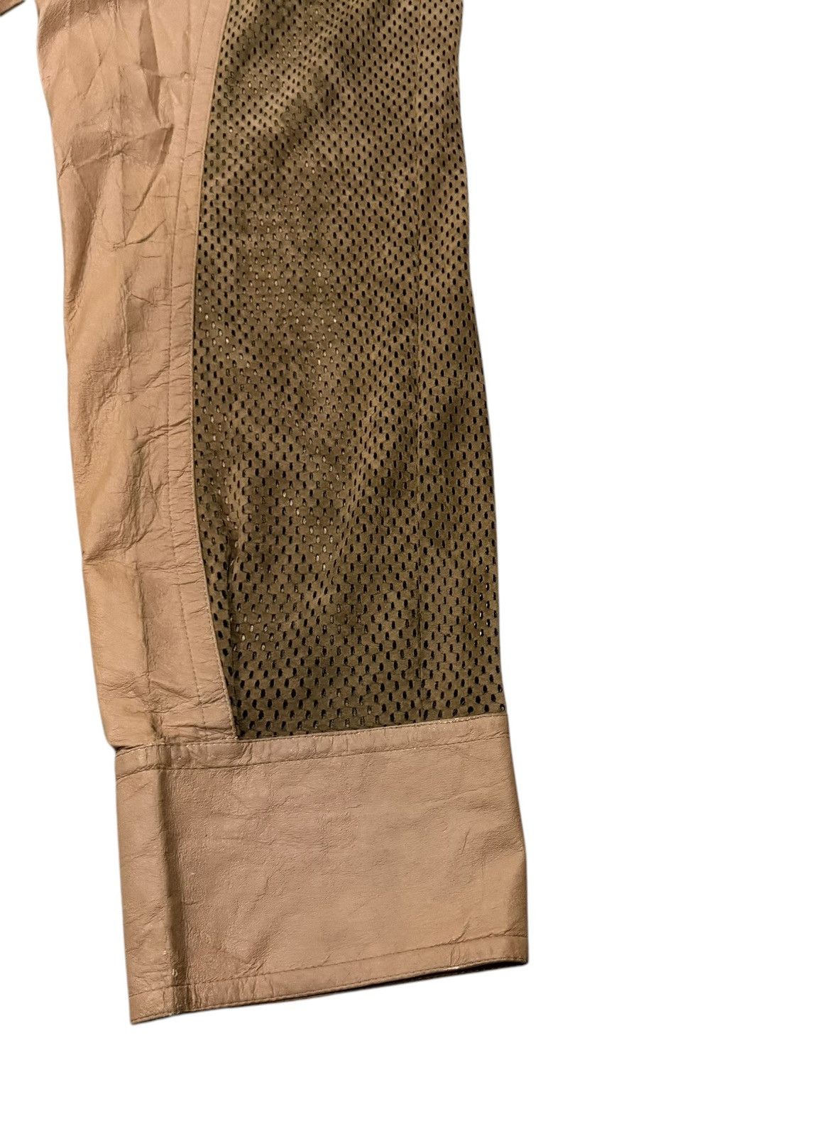 Vintage Kansai International Leather Like Polytab Rayon Pant