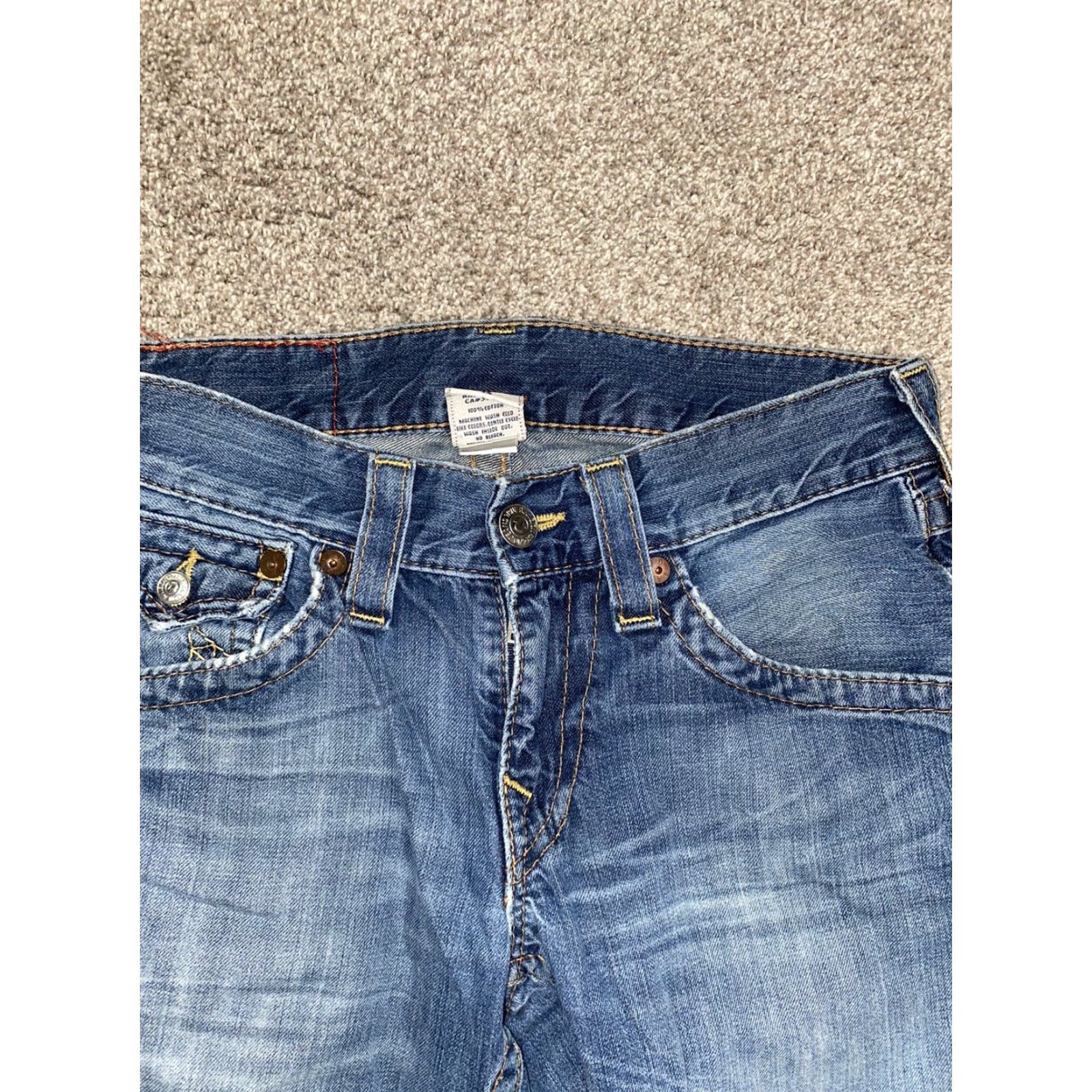 True Religion True Religion Jeans Womens Sz 29 Blue Straight Size 29" - 3 Thumbnail