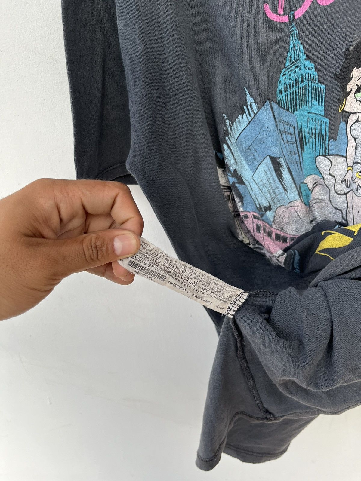 Zara Zara x Betty Boop Boxy T-Shirt Size US S / EU 44-46 / 1 - 4 Thumbnail