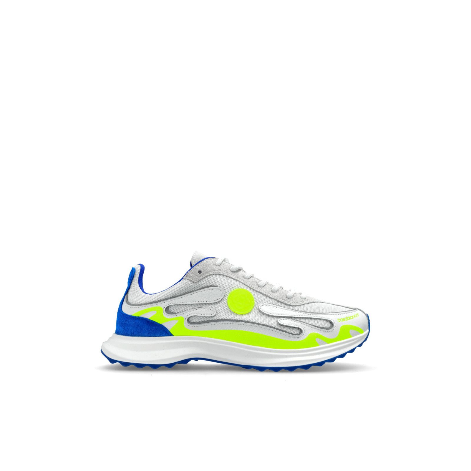 Casablanca Blue Lime Sneakers Women's Size:, Women's (Size 9.5)