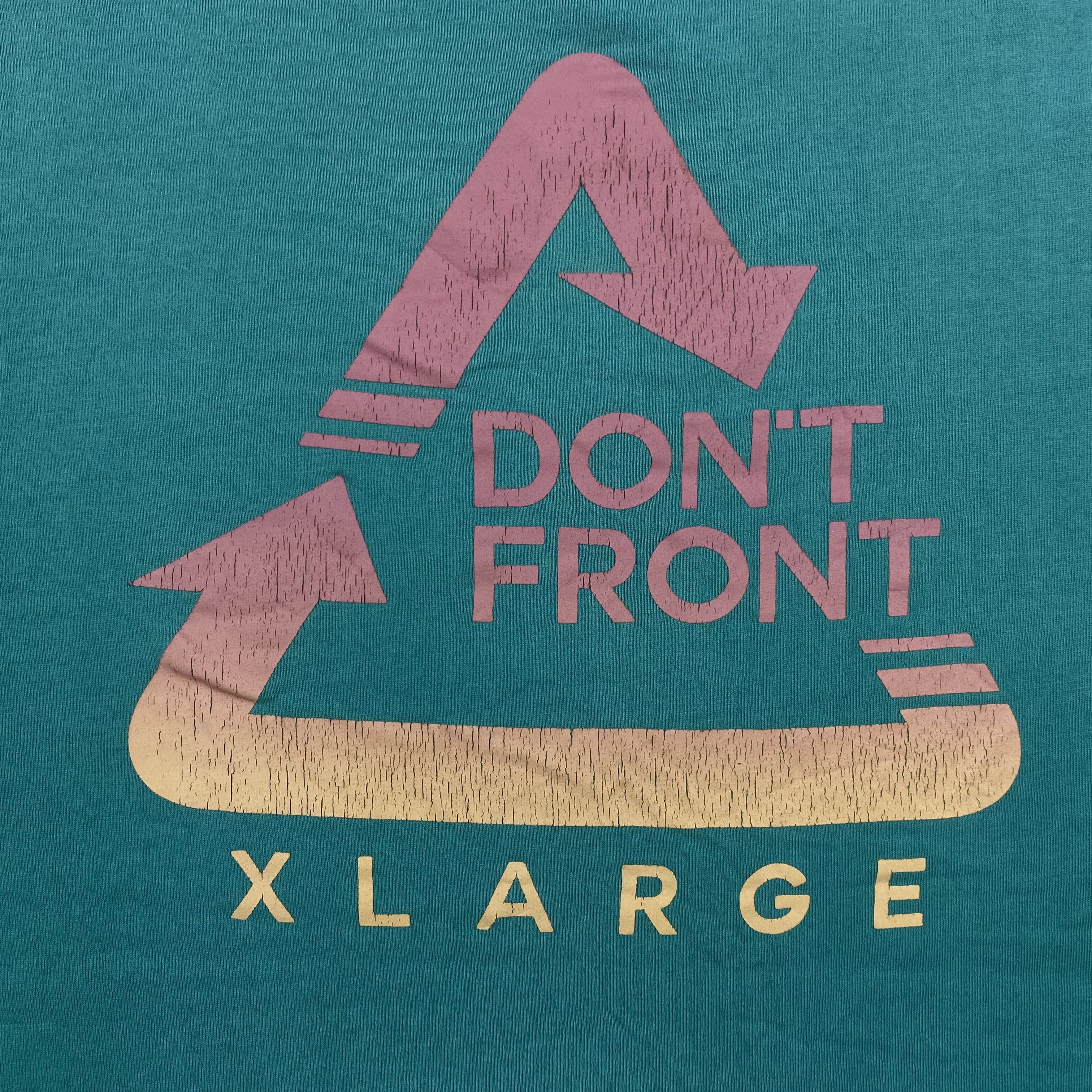 X-LARGE Vintage XLARGE DONT FRONT Distressed tshirt-N029 Size US L / EU 52-54 / 3 - 11 Thumbnail