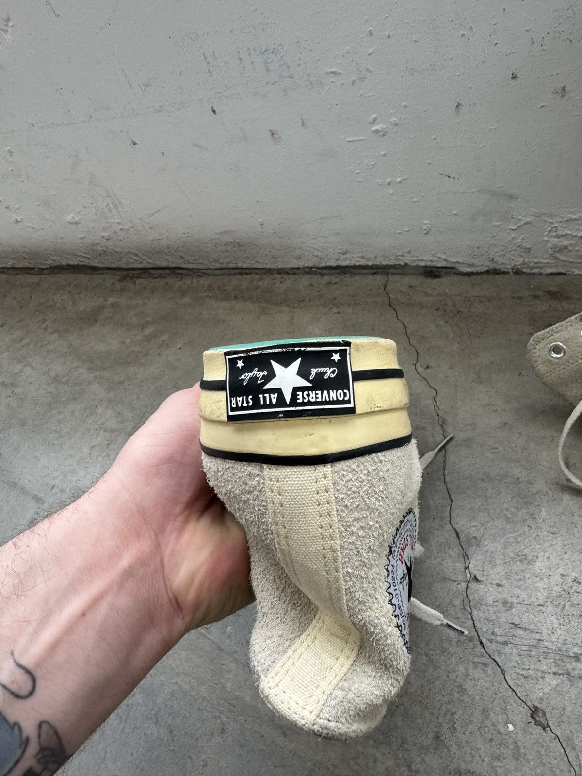 thisisneverthat Thisisneverthat Suede Aged High Top Chucks Converse Size US 7.5 / EU 40-41 - 5 Thumbnail