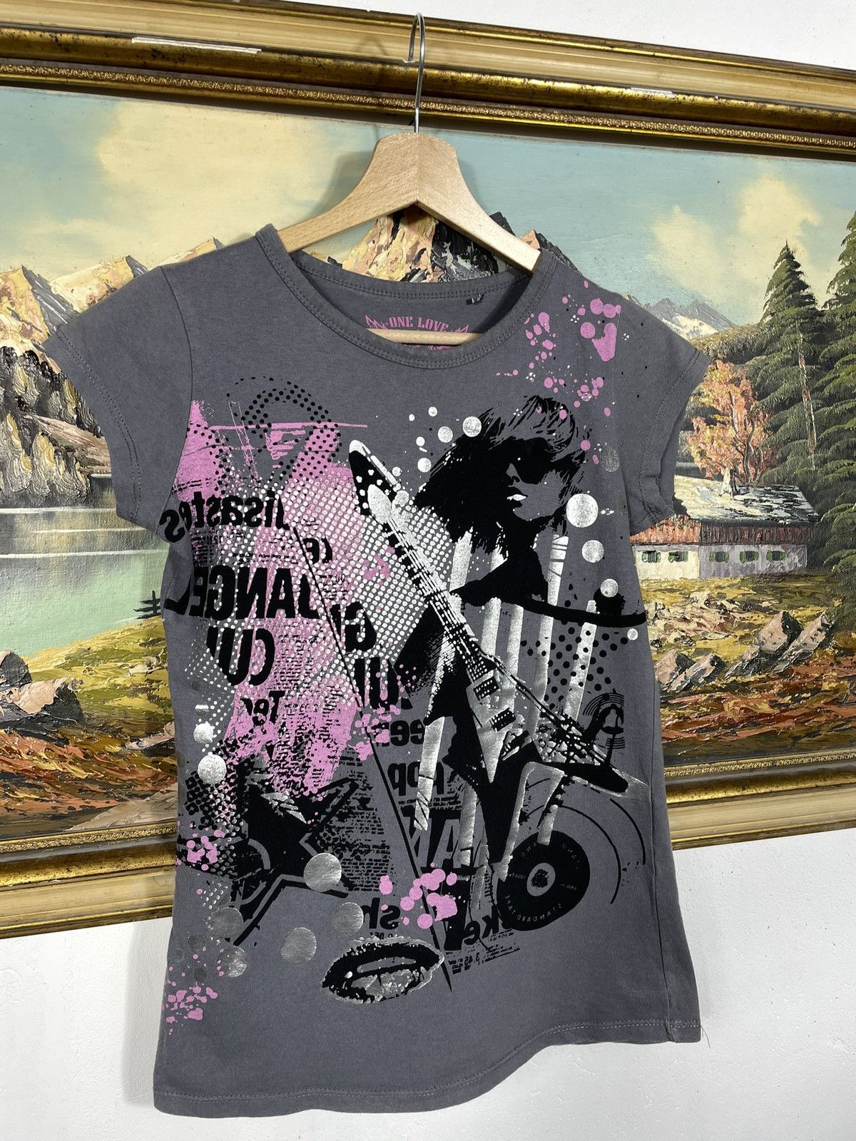 Hard Rock Cafe Vintage Y2k T-shirt Top Avant Garde Affliction Cyber Grunge Size S / US 4 / IT 40 - 5 Thumbnail