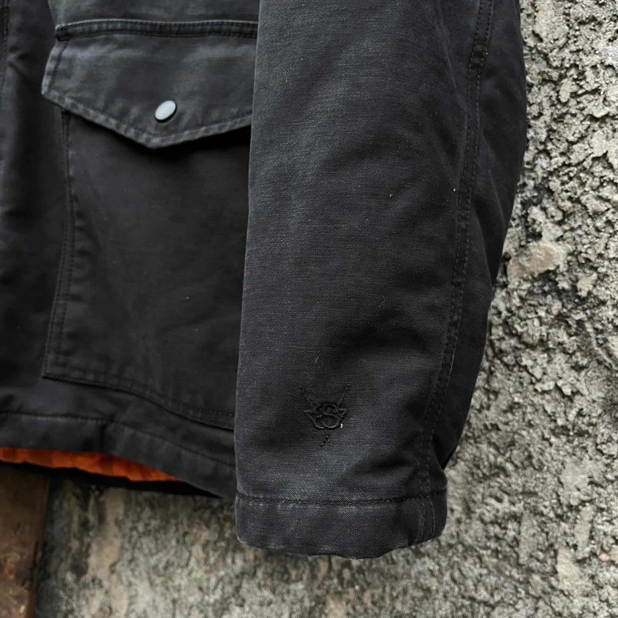 Stussy 00s Stussy Kostas Battle Axes N-3B ParkaJacket Quilted Lined Size US L / EU 52-54 / 3 - 9 Thumbnail