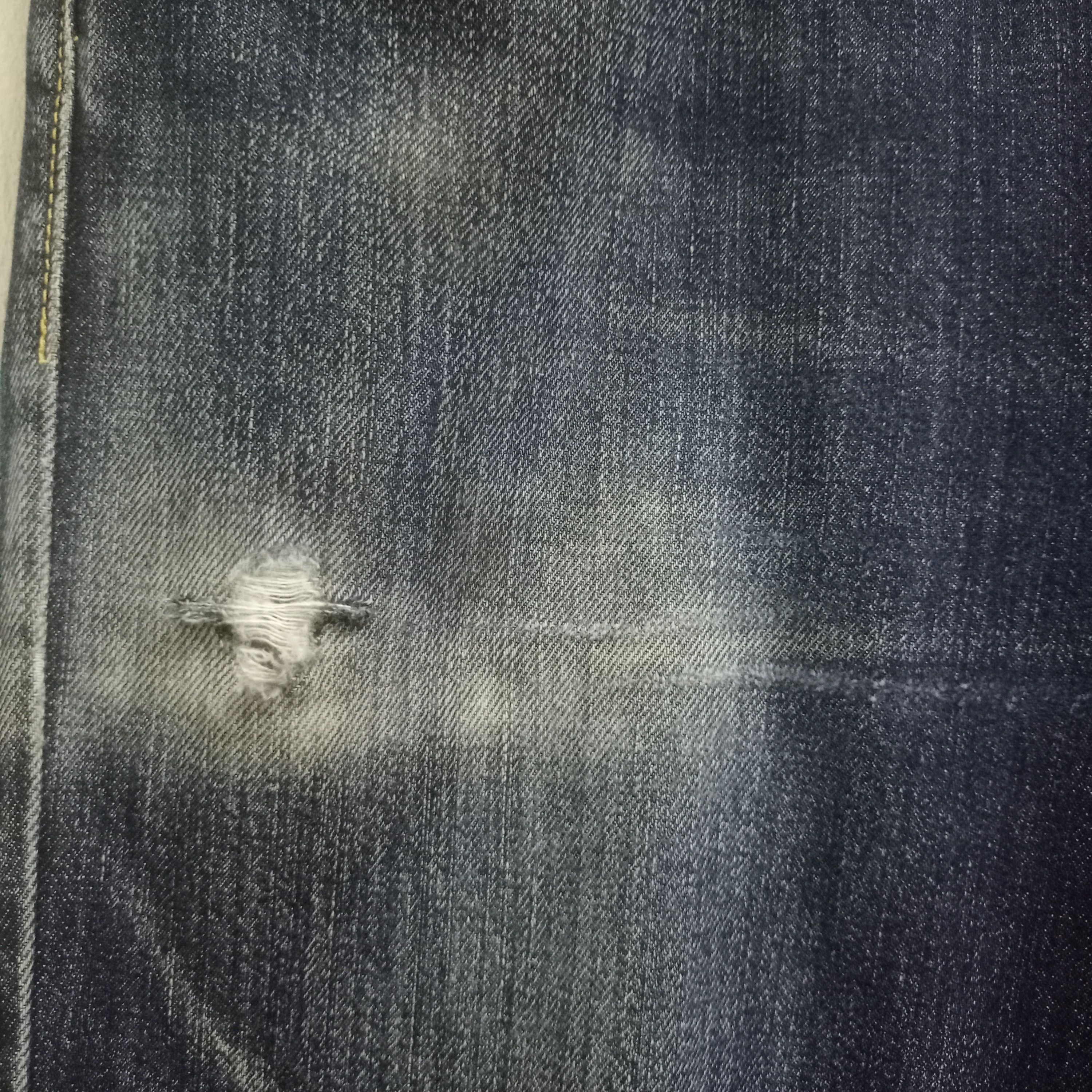 Japanese Brand Vintage Japanese Brand Mud Wash Loose Jeans Size US 32 / EU 48 - 5 Thumbnail