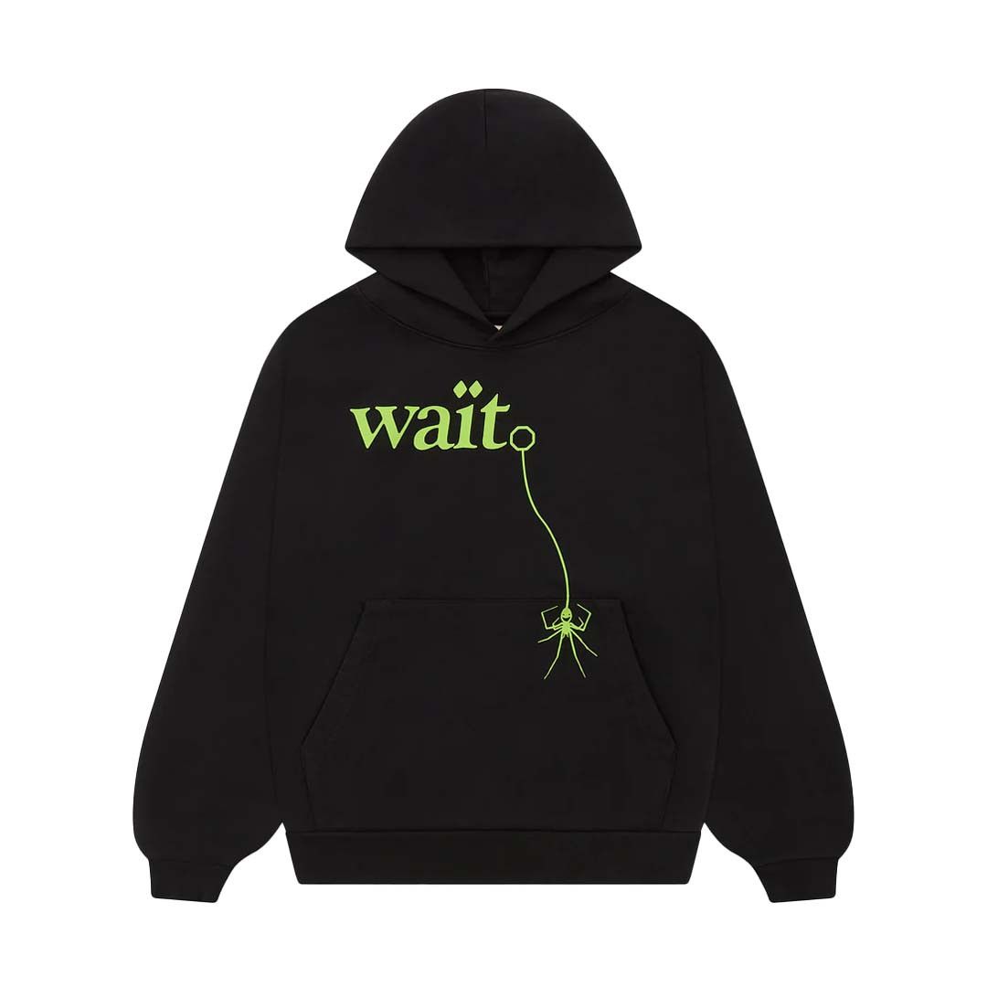 Sp5der Wait Hoodie Black Size US S / EU 44-46 / 1 - 1 Thumbnail
