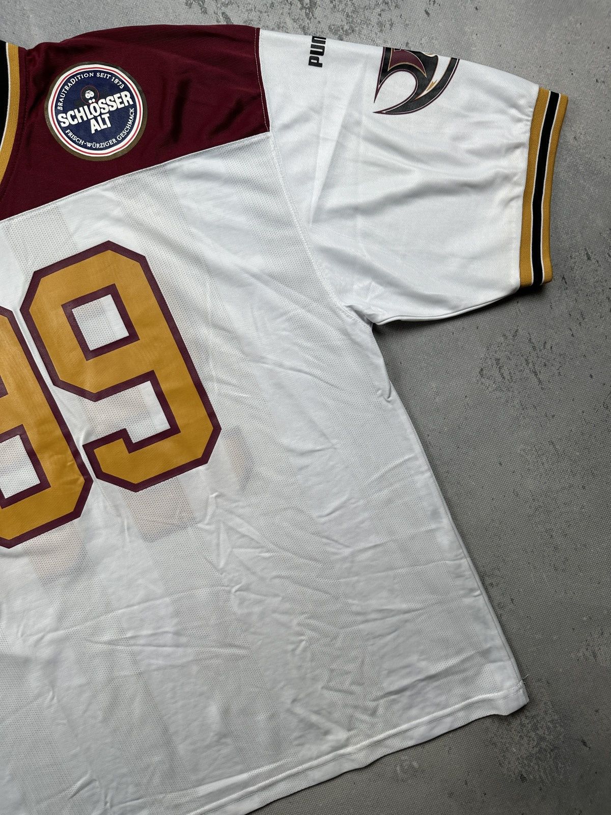 Puma Vintage 2000 Rhein Fire Fitzpatrick #99 Puma Football Jersey Size US XXL / EU 58 / 5 - 4 Thumbnail